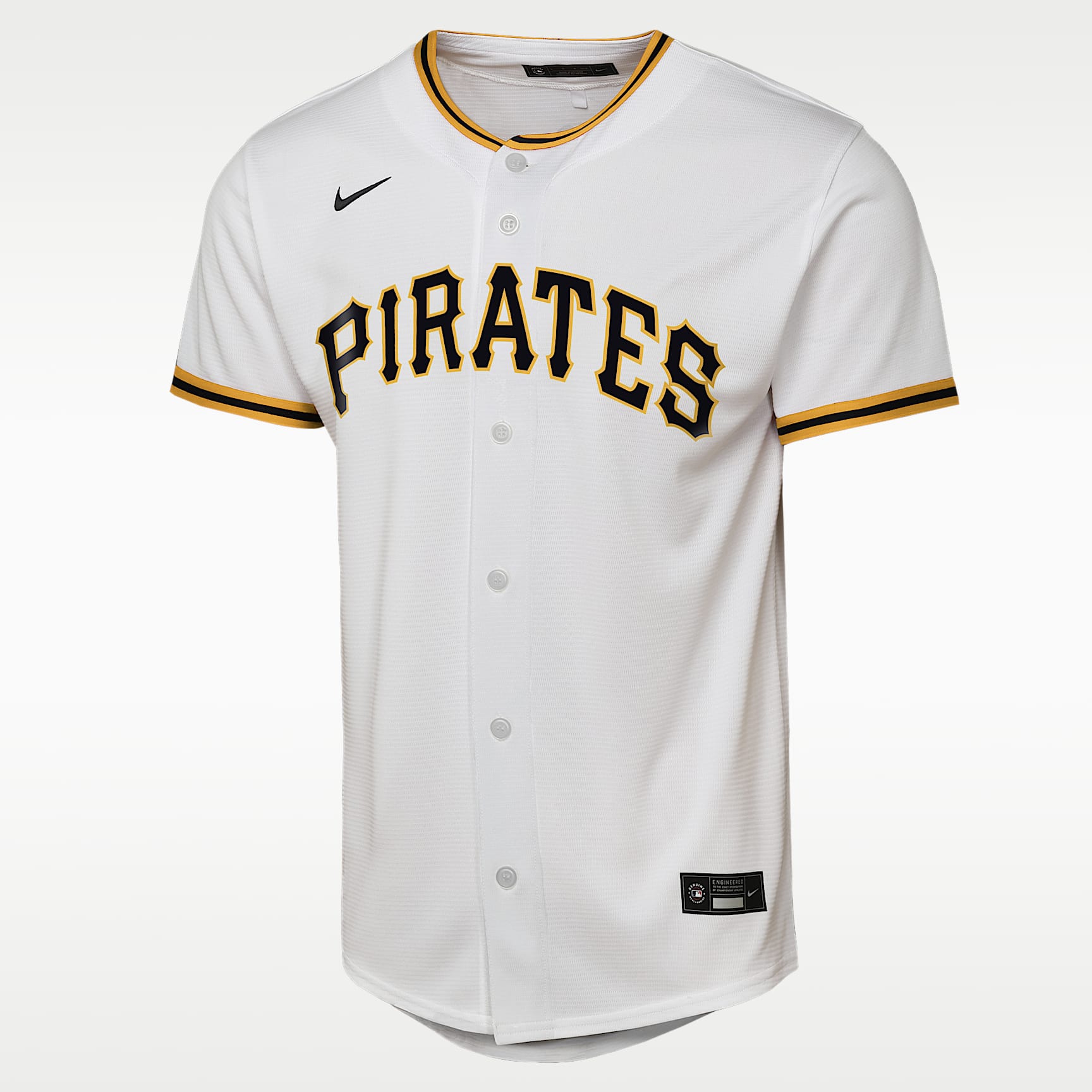 Paul Skenes Pittsburgh Pirates Baseline Big Kids' Nike MLB Home Replica Jersey