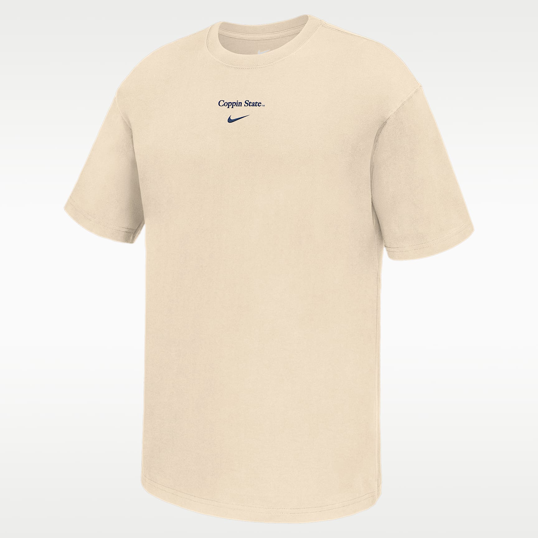 Playera de manga corta para hombre Nike College (Coppin State University)