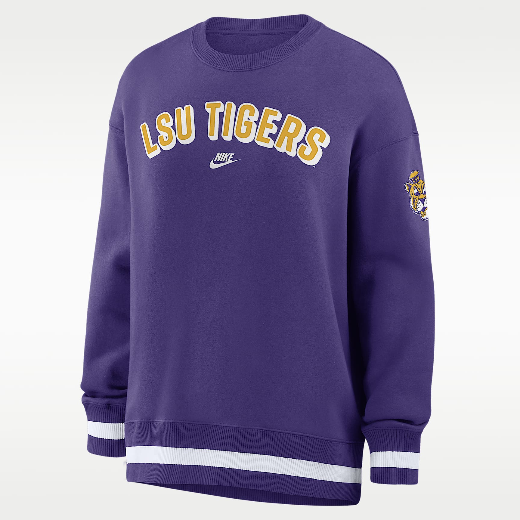 LSU Legacy Phoenix Women's Nike College Oversized Pullover Crew