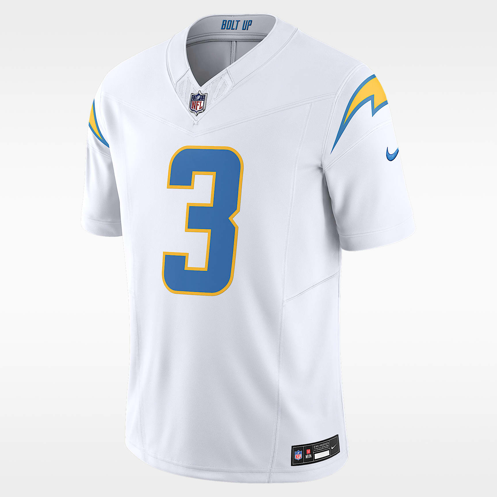 Jersey Nike Dri-FIT de la NFL Limited para hombre Derwin James Jr. Los Angeles Chargers