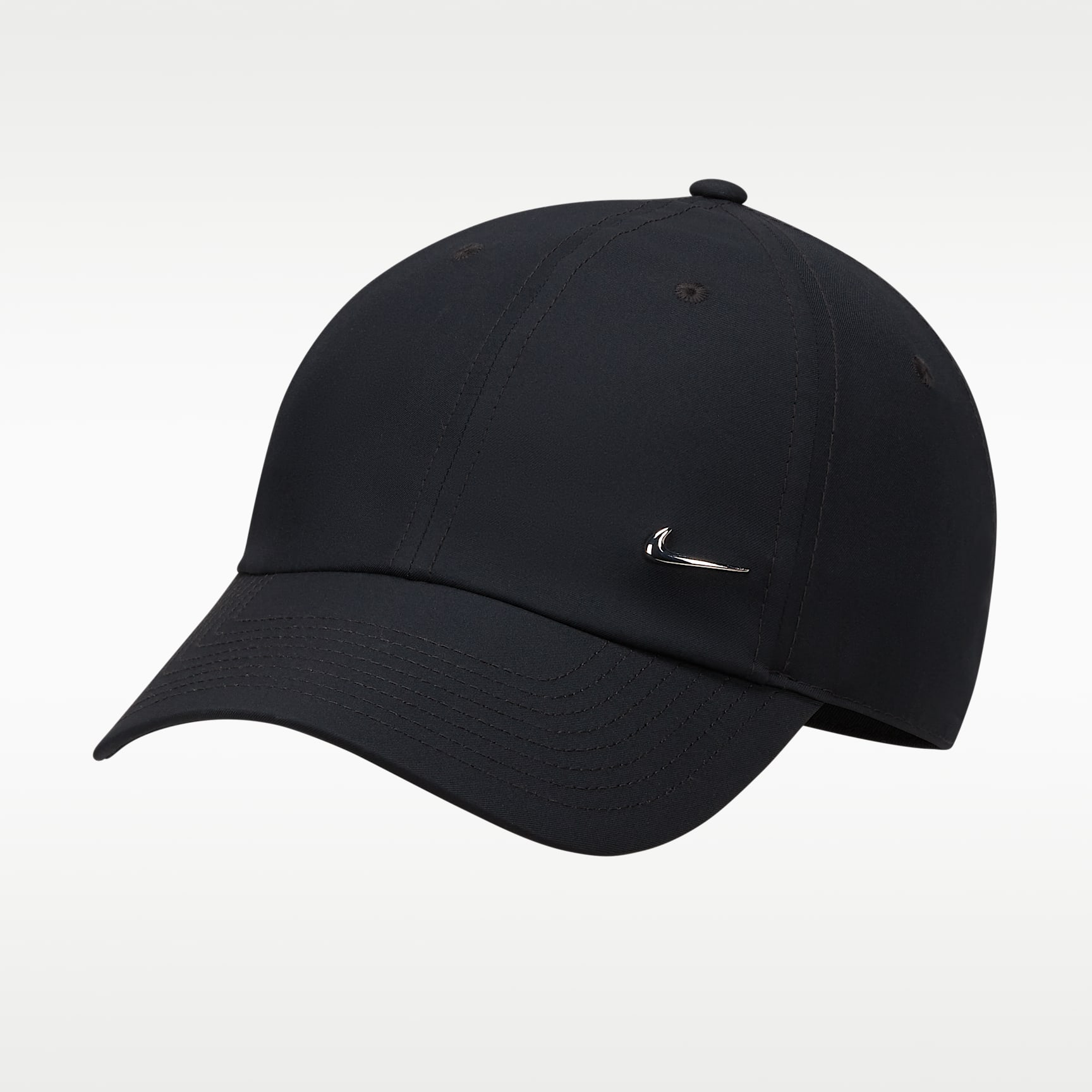 Nike Dri-FIT Club unstrukturierte Metall-Swoosh-Cap