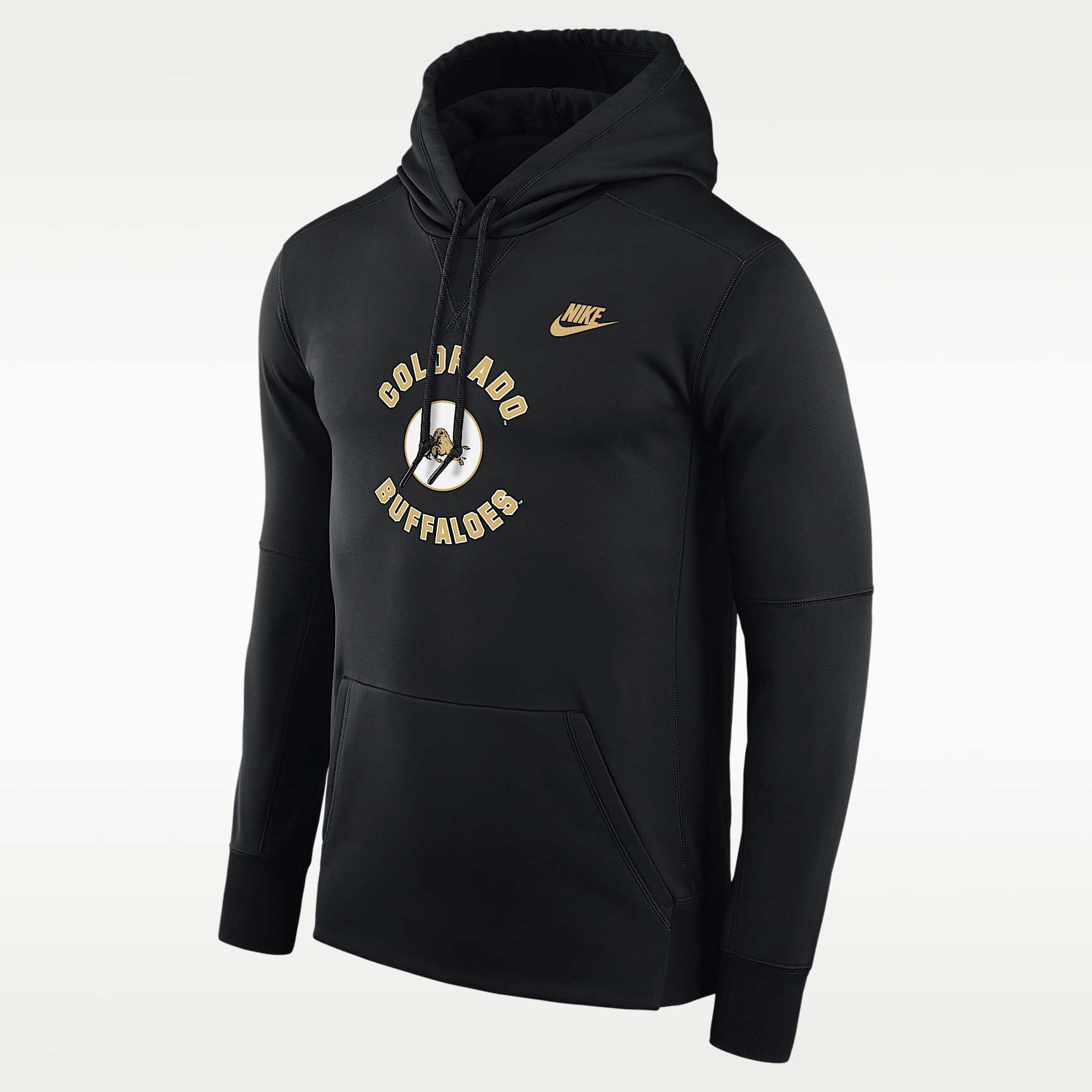 Colorado Buffaloes Men's Nike Football Therma-FIT College Hoodie