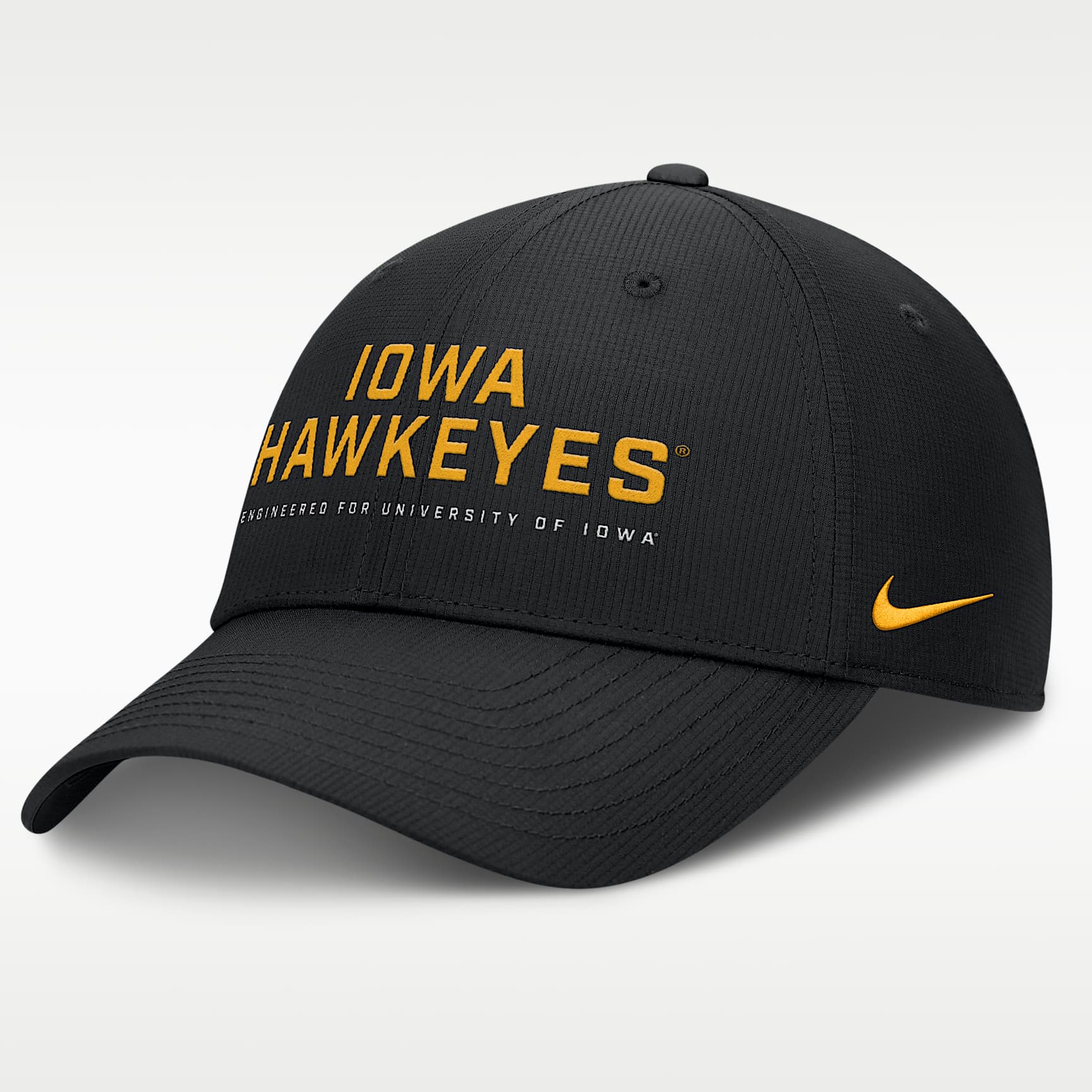 Gorra universitaria Nike Dri-FIT ajustable para hombre Iowa On-Field Club Gameday