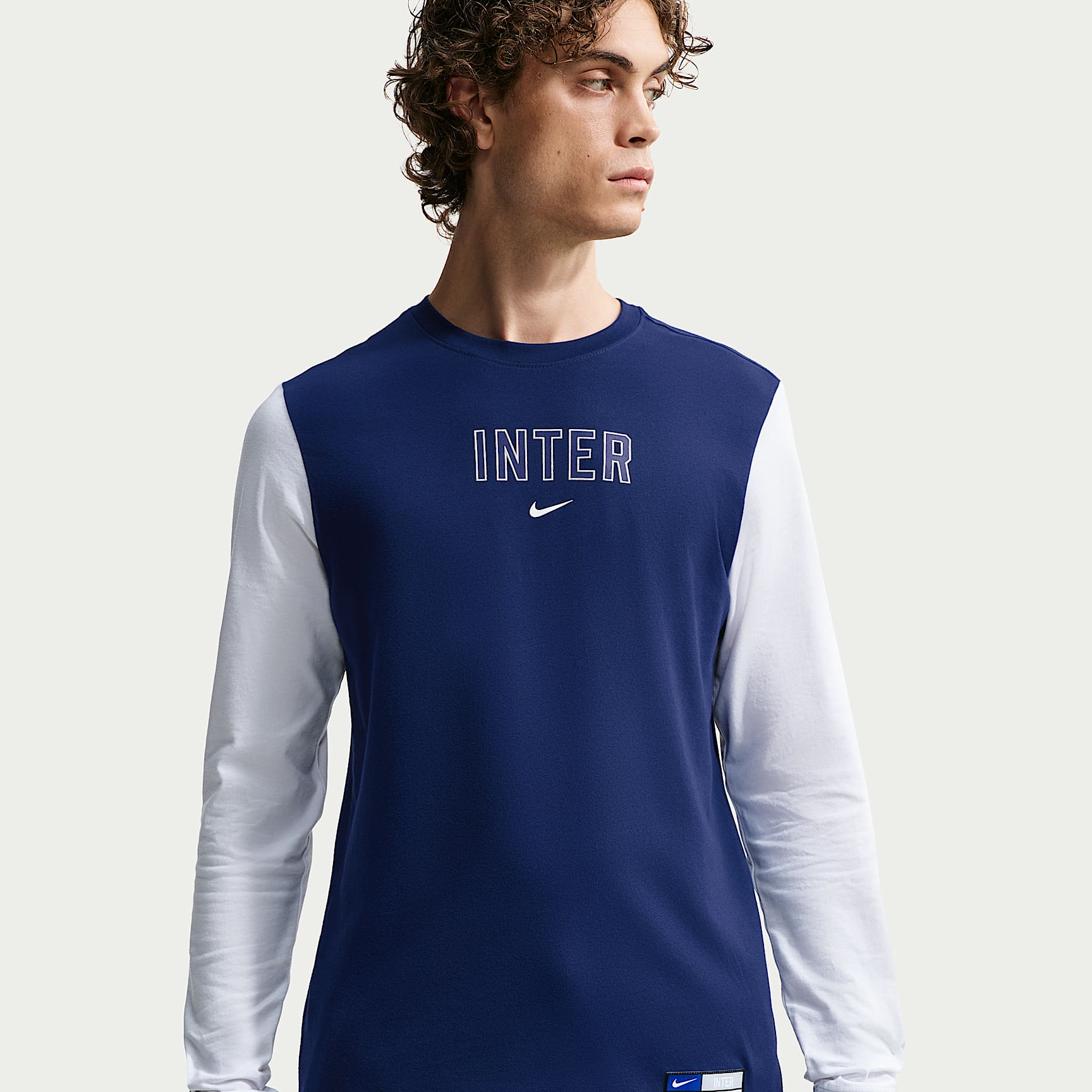 Inter Milan Men's Nike Soccer Long-Sleeve T-Shirt