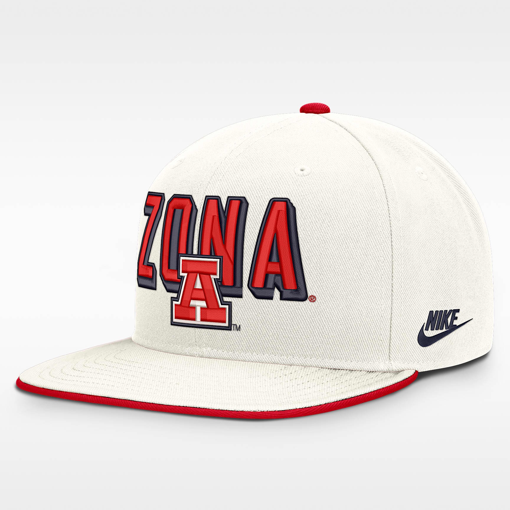 Arizona Legacy Letter & Mascot Pro Men's Nike Dri-FIT College Adjustable Hat