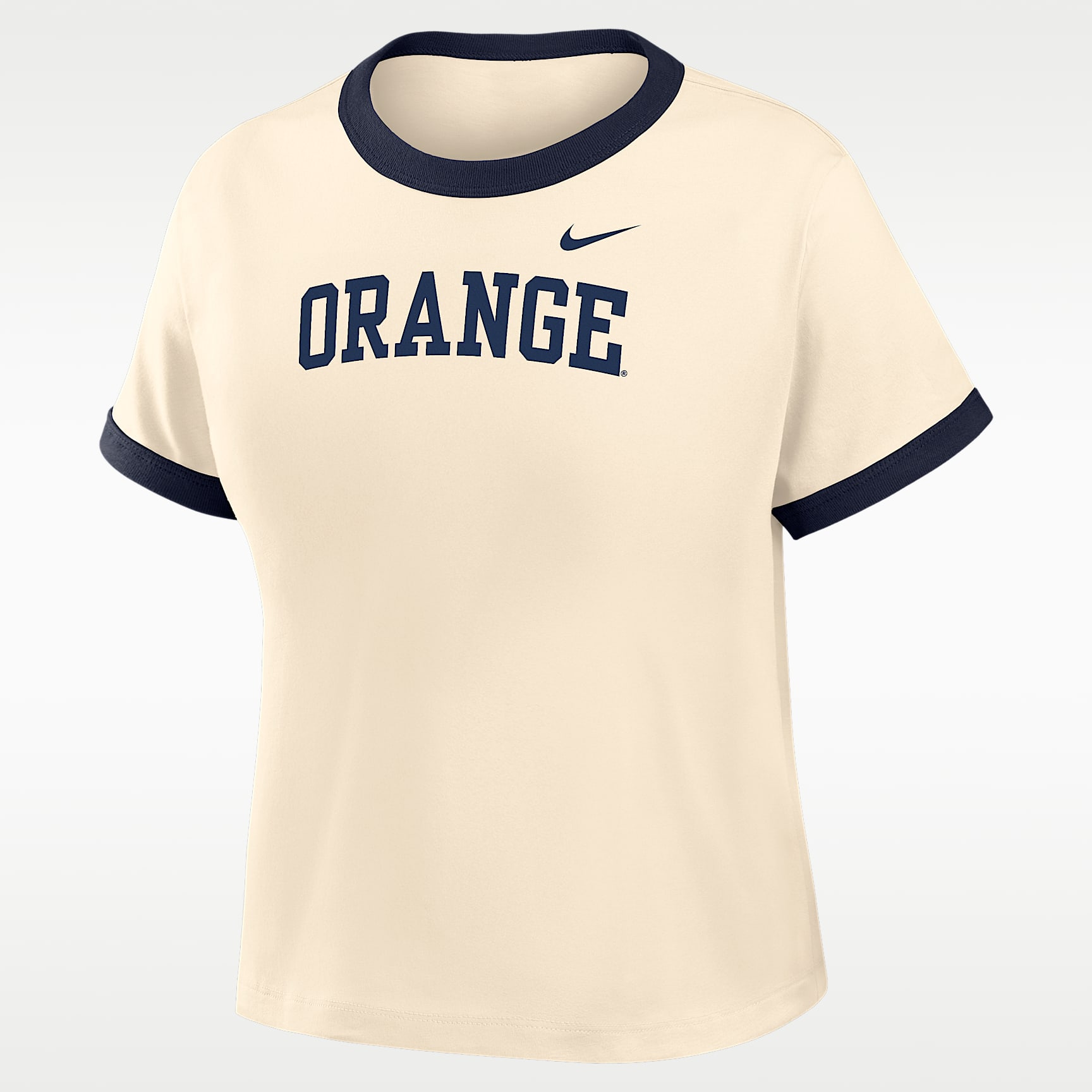 Nike College (Syracuse Women's Ringer T-Shirt