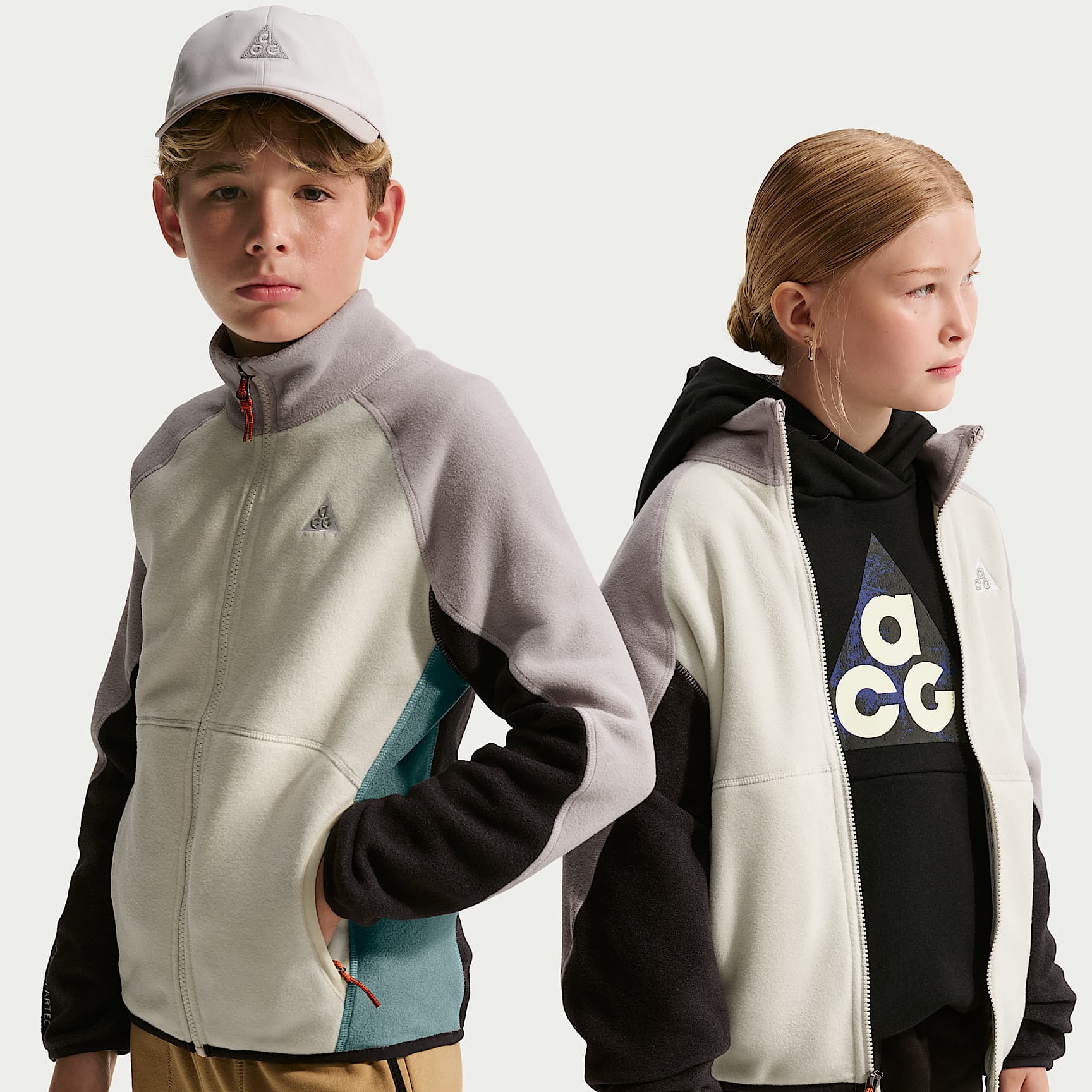 Nike ACG Polar-Fleece-Wanderjacke (ältere Kinder)