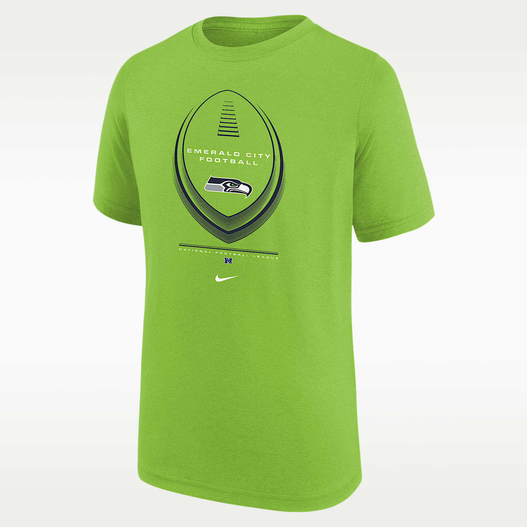 Playera Nike Dri-FIT de la NFL para niños talla grande Seattle Seahawks Icon Legend Edition