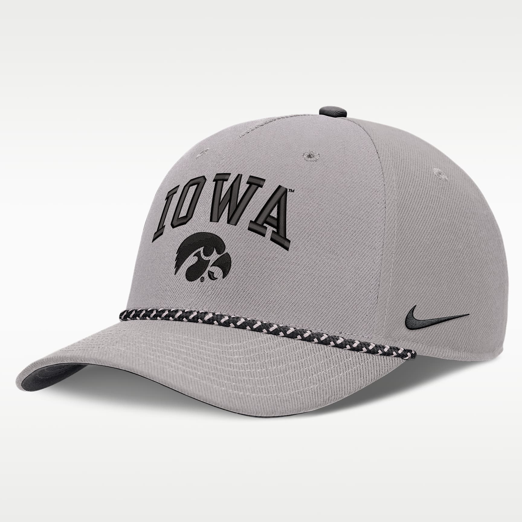Iowa Primetime Rise Rope Men's Nike College Adjustable Hat