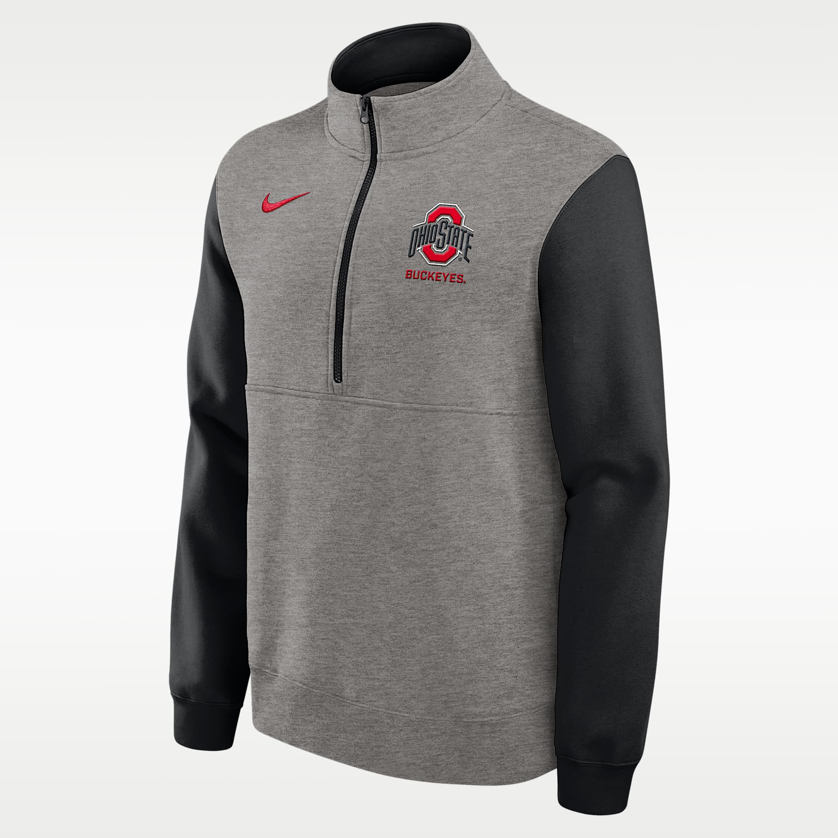 Ohio State Club Men's Nike College 1/2-Zip Crew