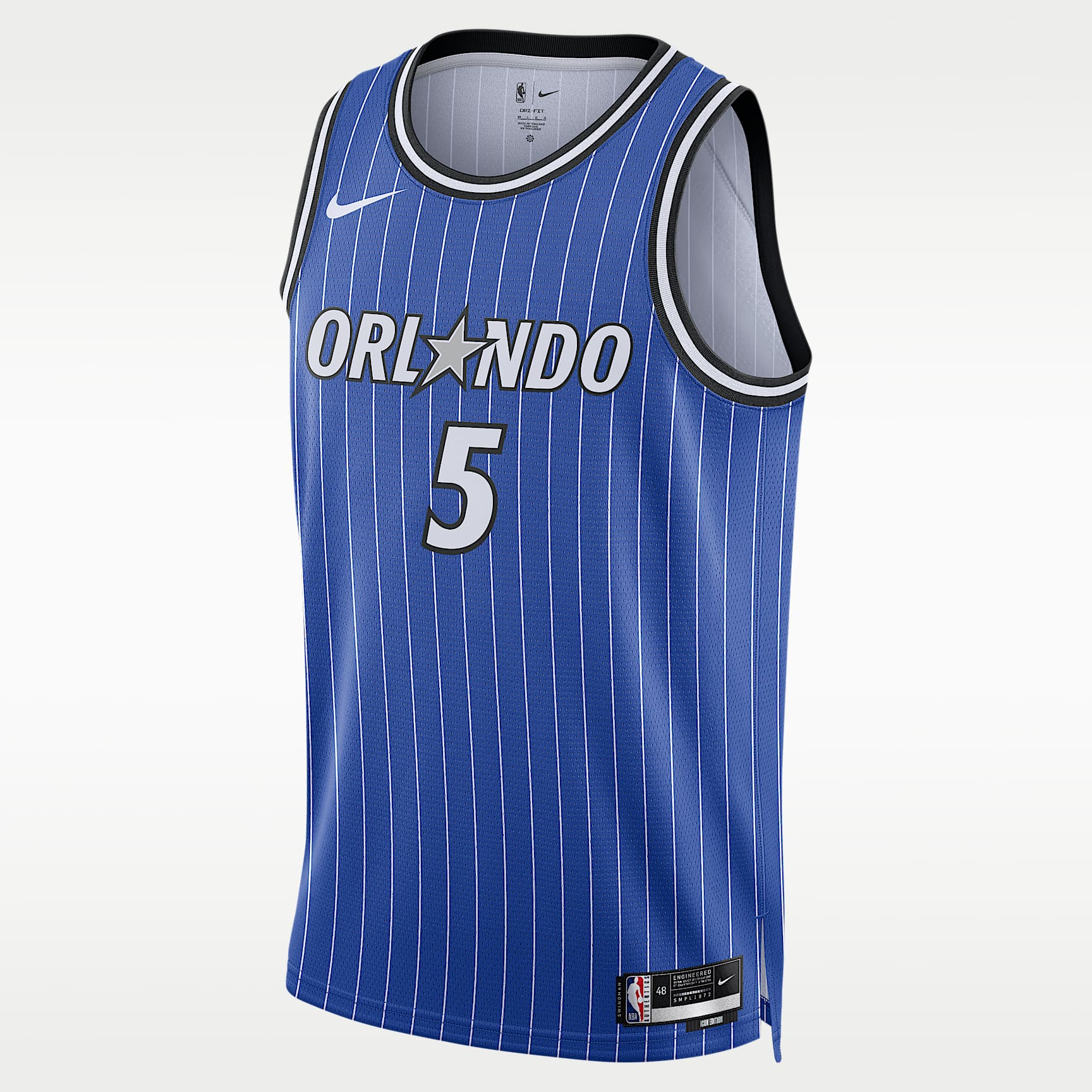 Jersey Nike Dri-FIT de la NBA Swingman para hombre Paolo Banchero Orlando Magic Icon Edition