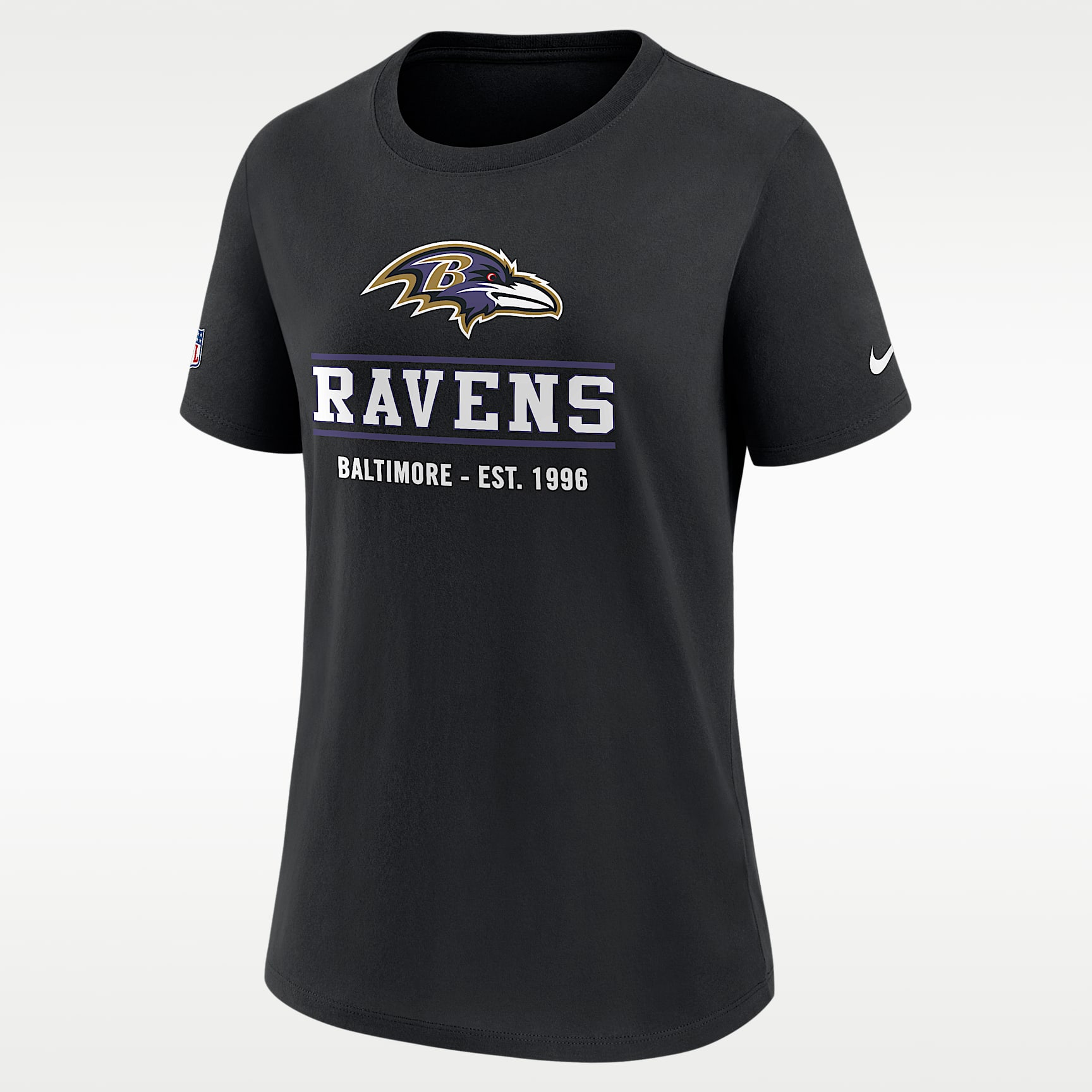 Baltimore Ravens Sideline Alt Women's Nike Dri-FIT NFL T-Shirt