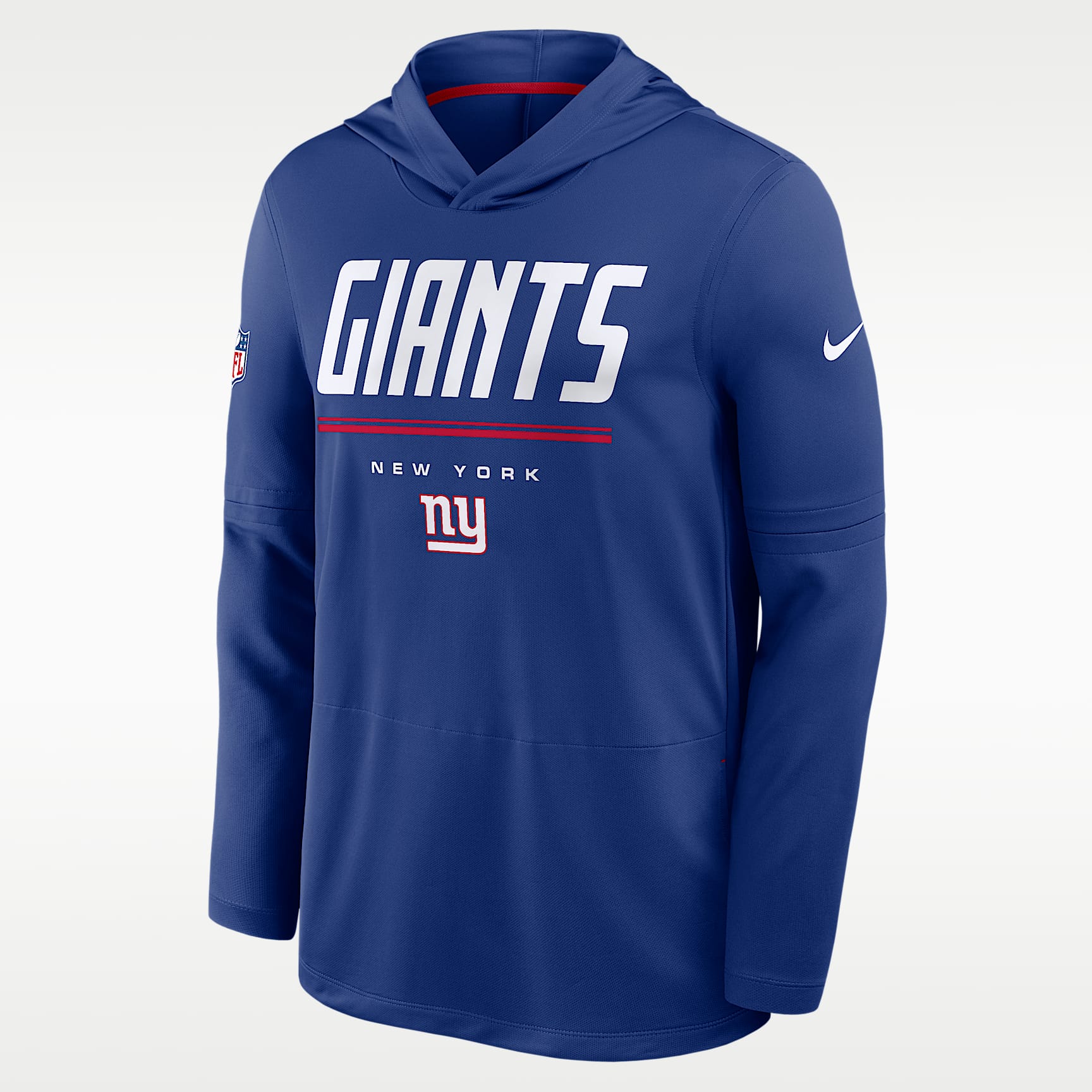 New York Giants Sideline Men's Nike Dri-FIT NFL Long-Sleeve Hooded Top