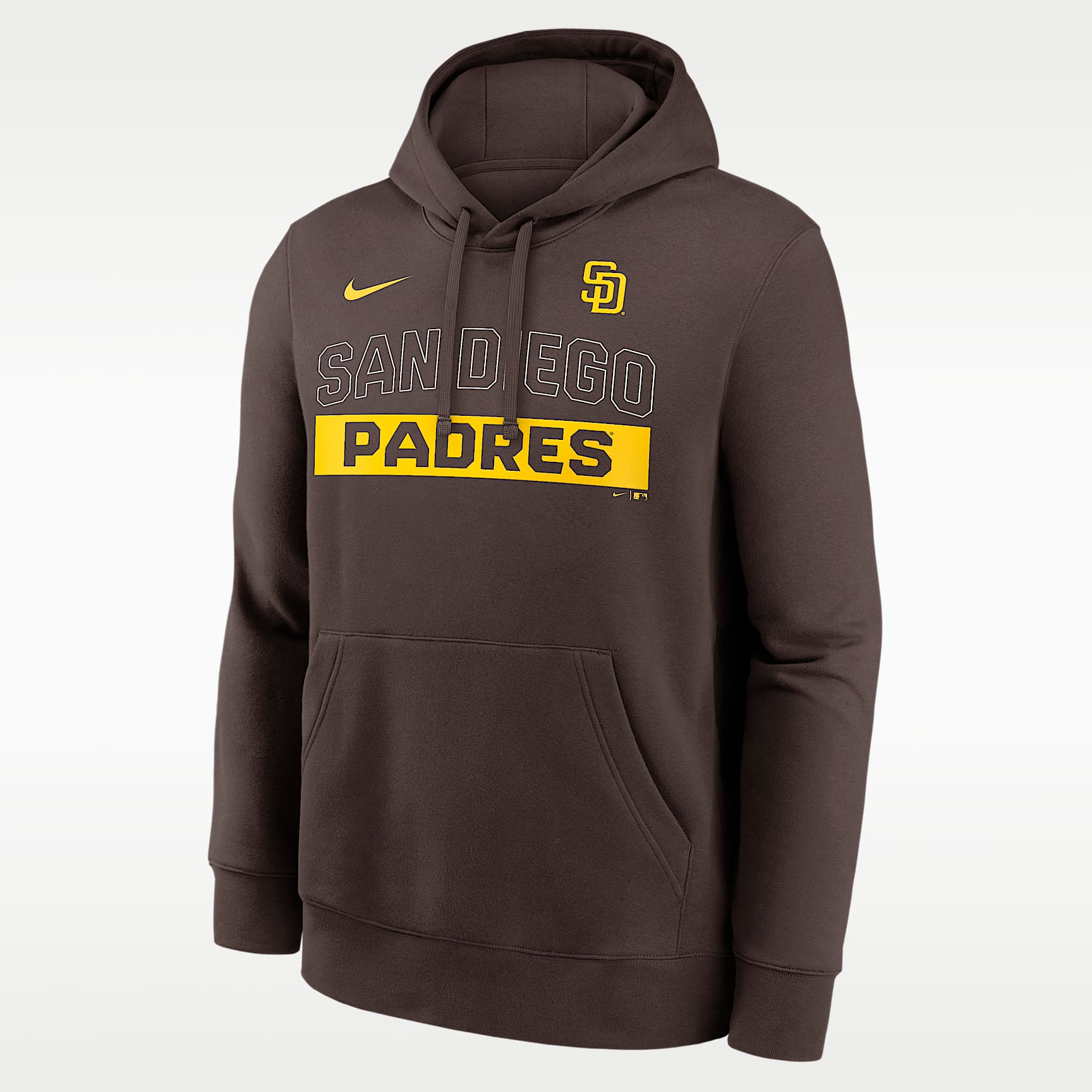 San Diego Padres Club Men's Nike MLB Pullover Hoodie