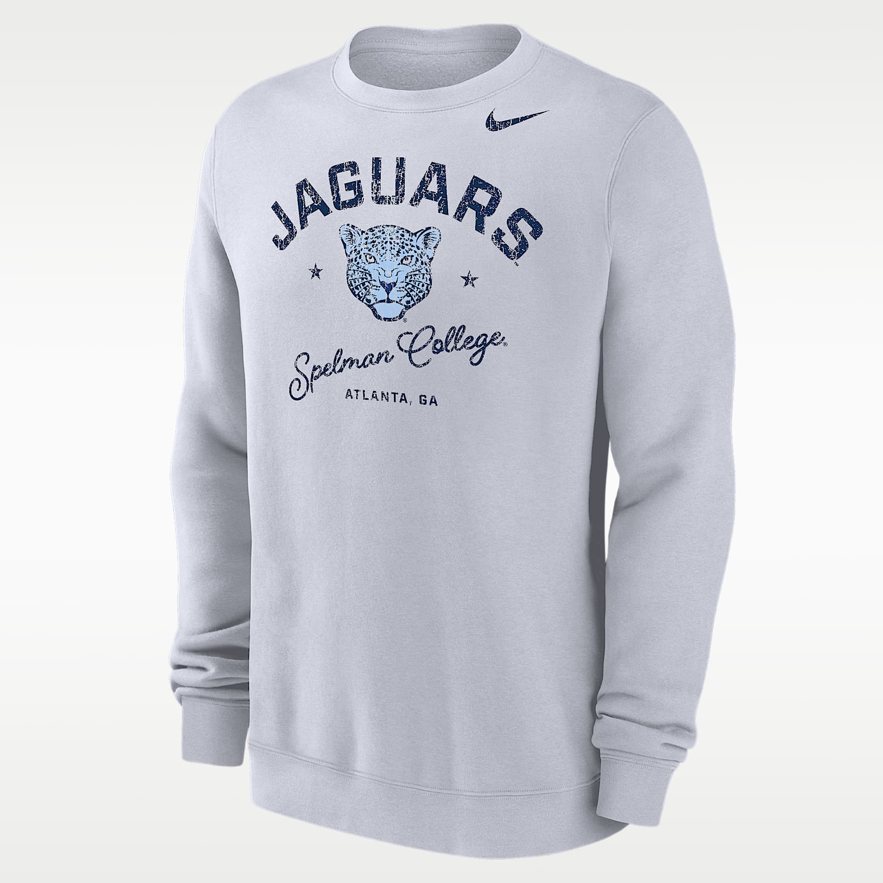 Nike College (Spelman College) Men’s Club Fleece Crew-Neck Sweatshirt