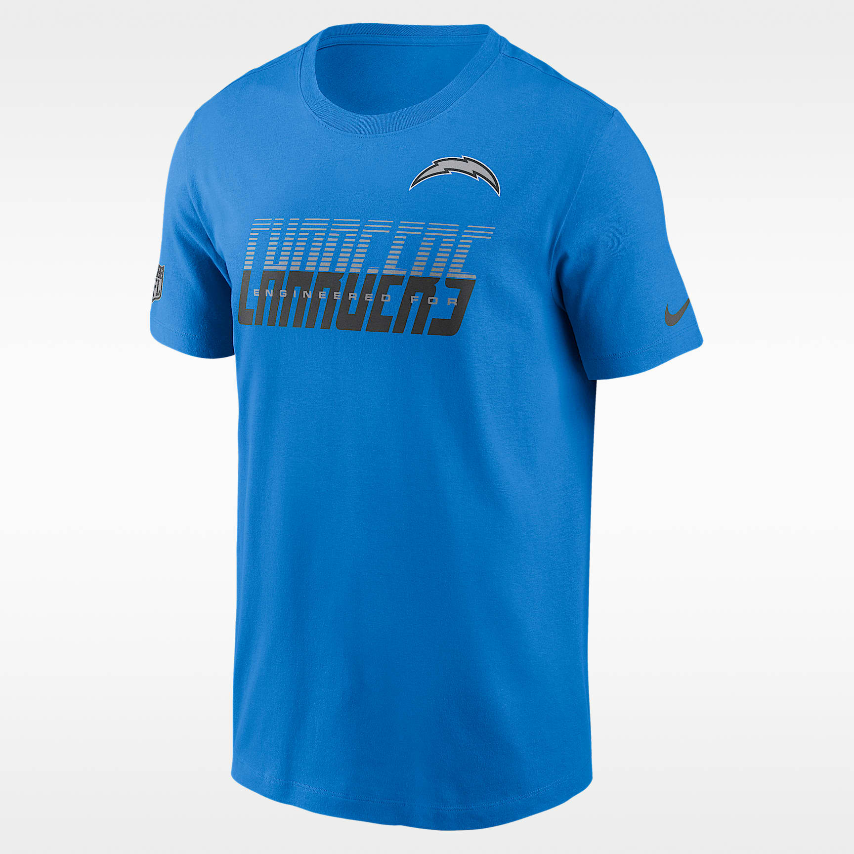 Los Angeles Chargers Sideline Team Issue Men's Nike Dri-FIT NFL T-Shirt