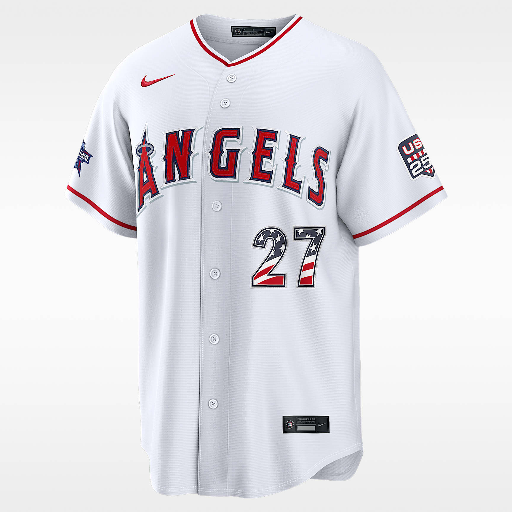 Mike Trout Los Angeles Angels 2026 All-Star Game Men's Nike MLB Stadium Jersey
