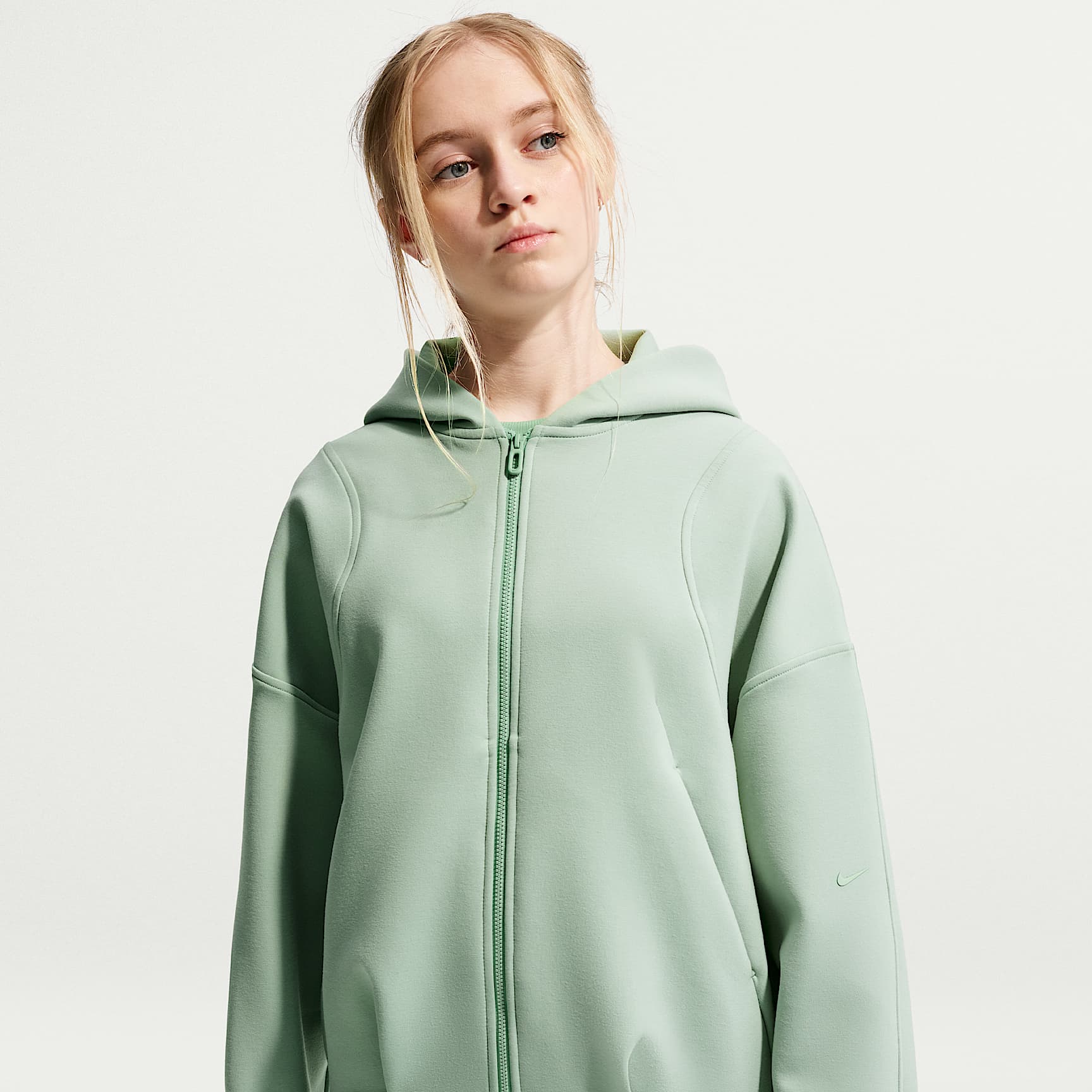 Nike MAVN Girls' Therma-FIT Knit Full-Zip Hoodie