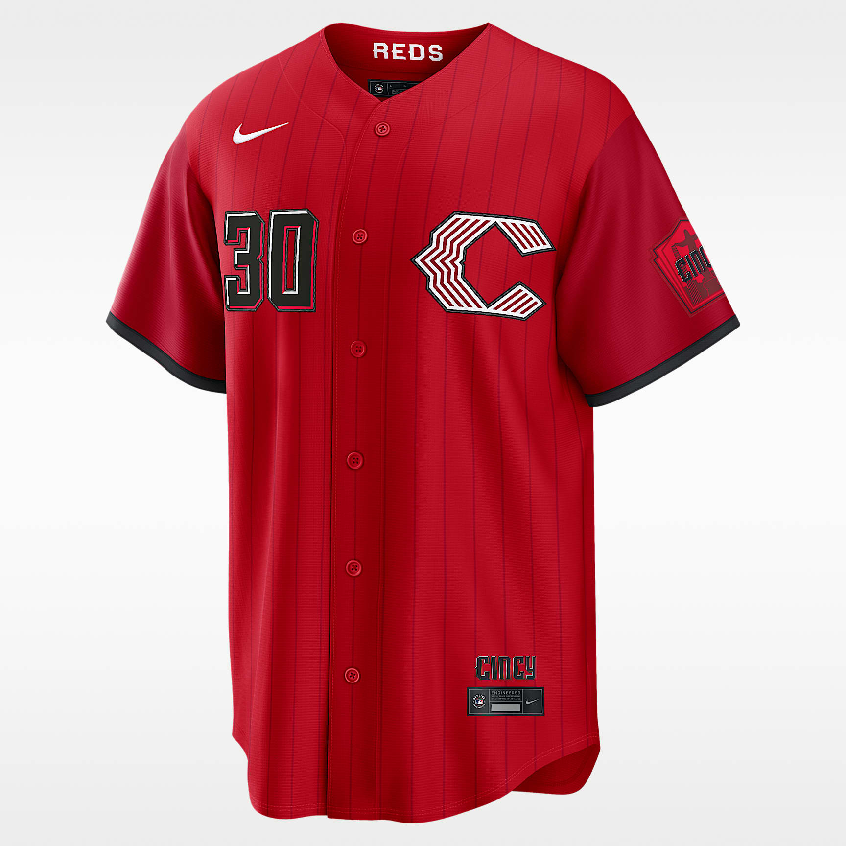 Ken Griffey Jr. Cincinnati Reds City Connect Men's Nike MLB Stadium Jersey