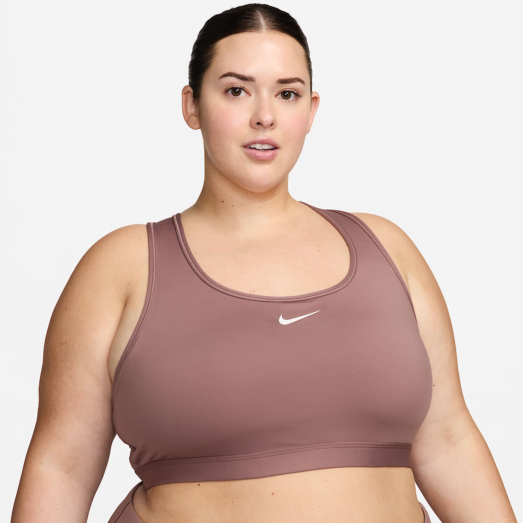 Nike Swoosh Medium Support Women's Padded Sports Bra (Plus Size)