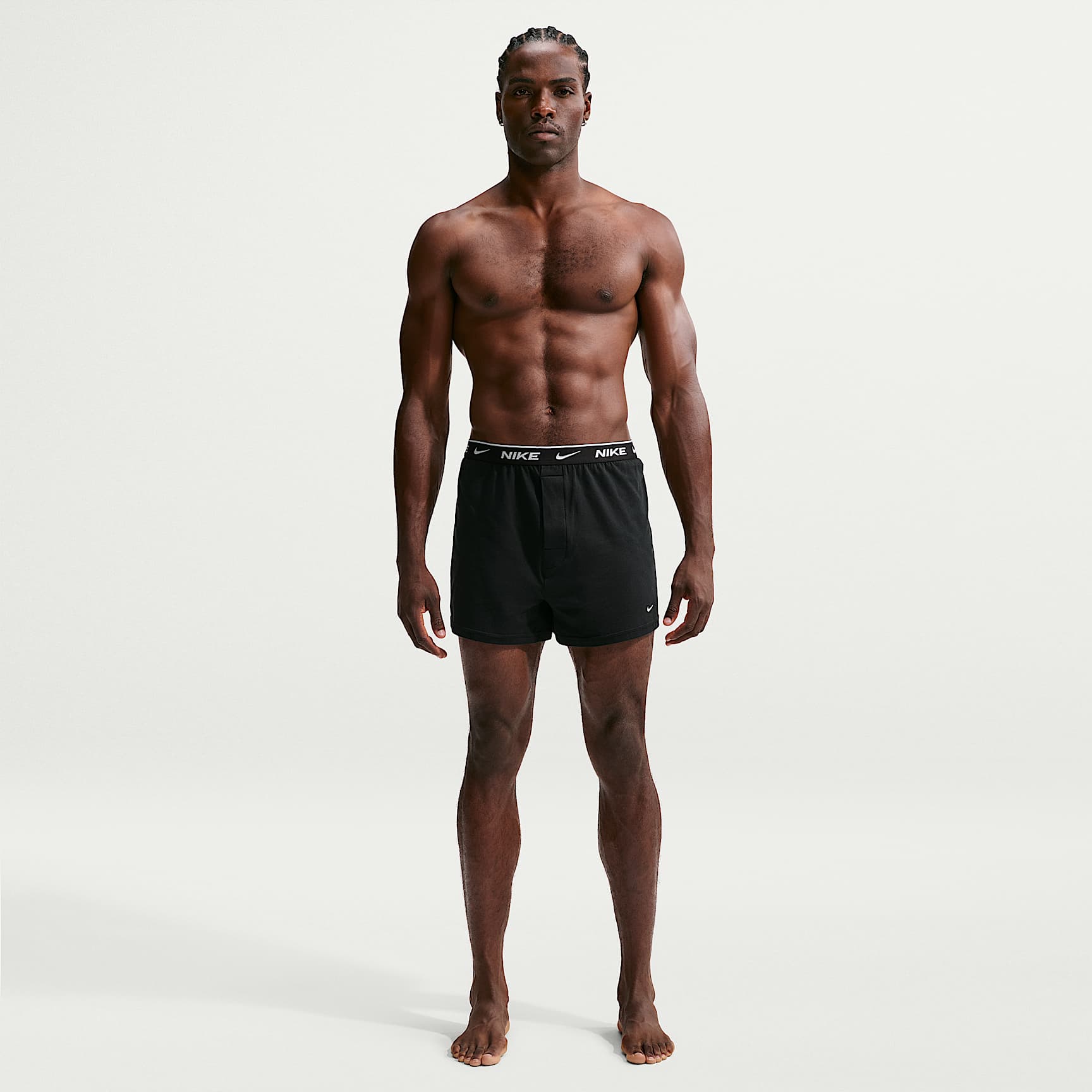 Nike Essential Men's Cotton Stretch Knit Boxers (3-Pack)