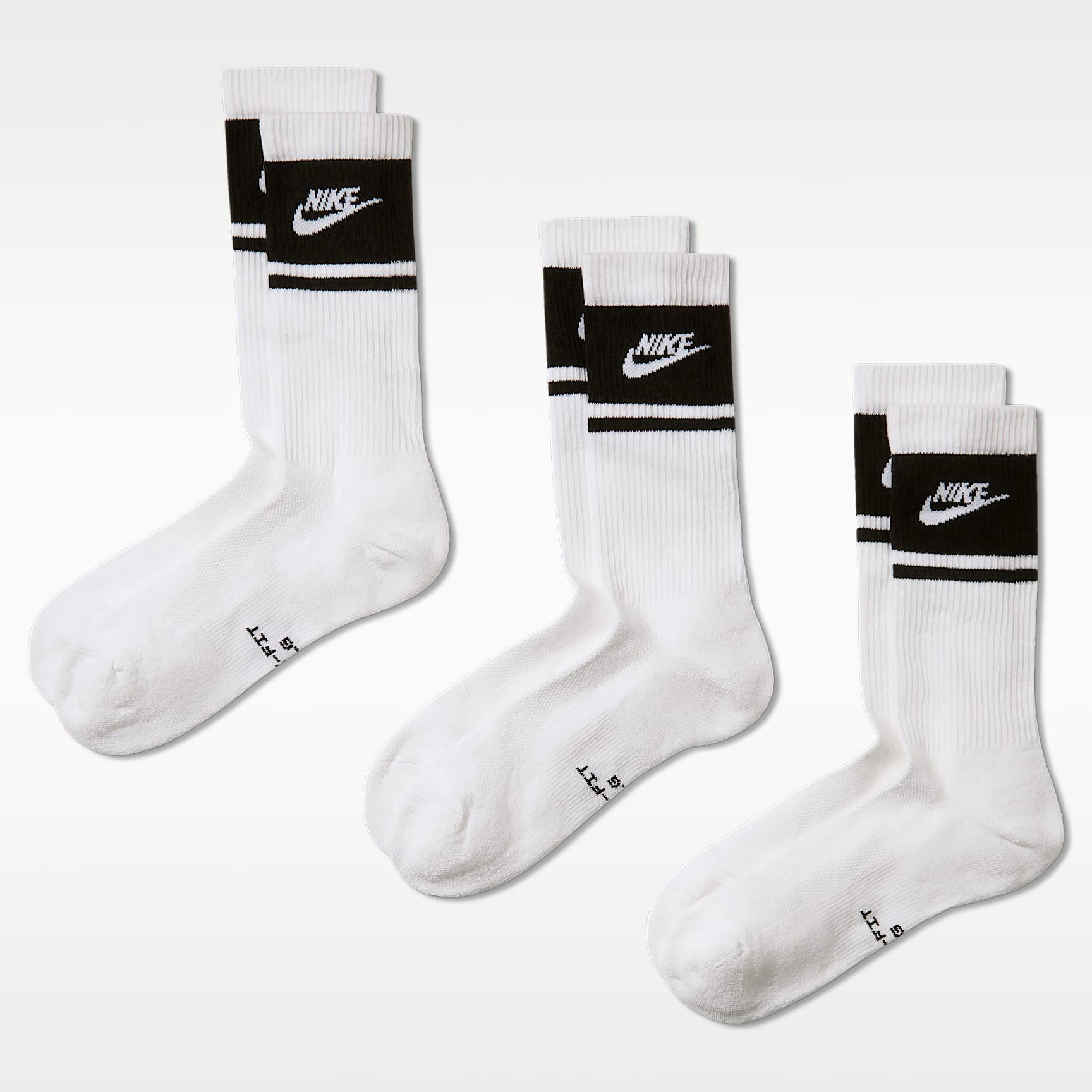 ถุงเท้าข้อยาว Nike Everyday Elevated (3 คู่)