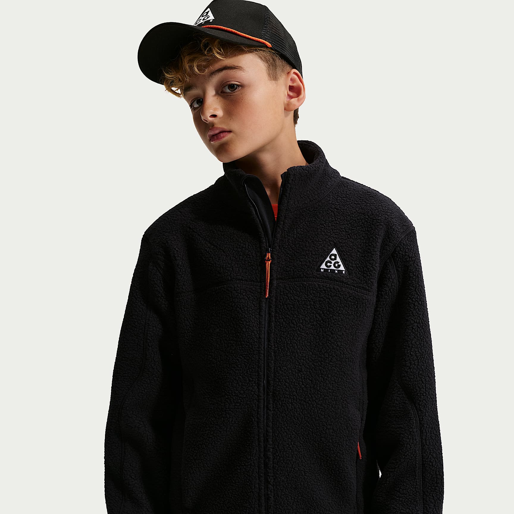 ACG Big Kids' Canwell High-Pile Fleece Jacket