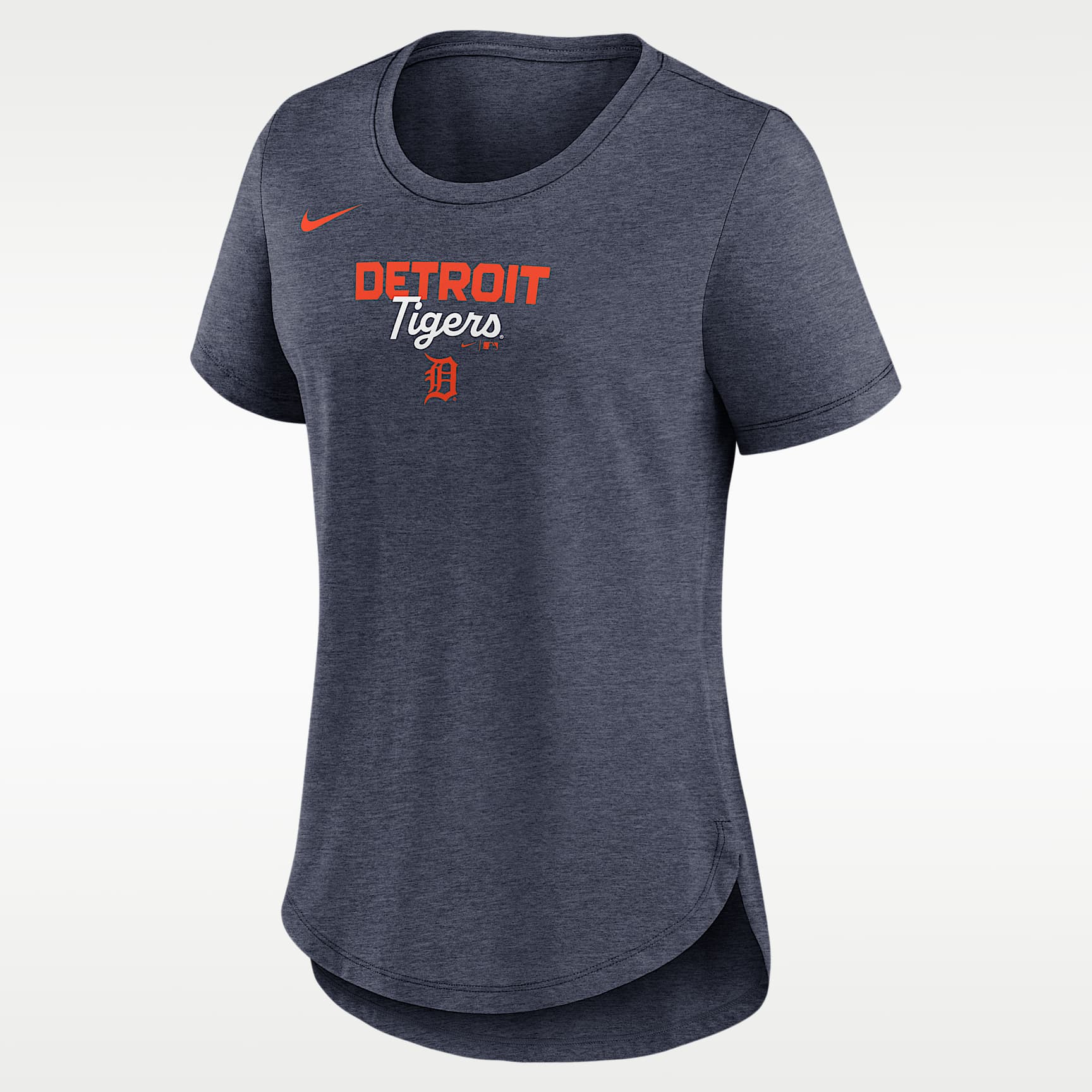 Detroit Tigers Arched Team Name Women's Nike MLB T-Shirt