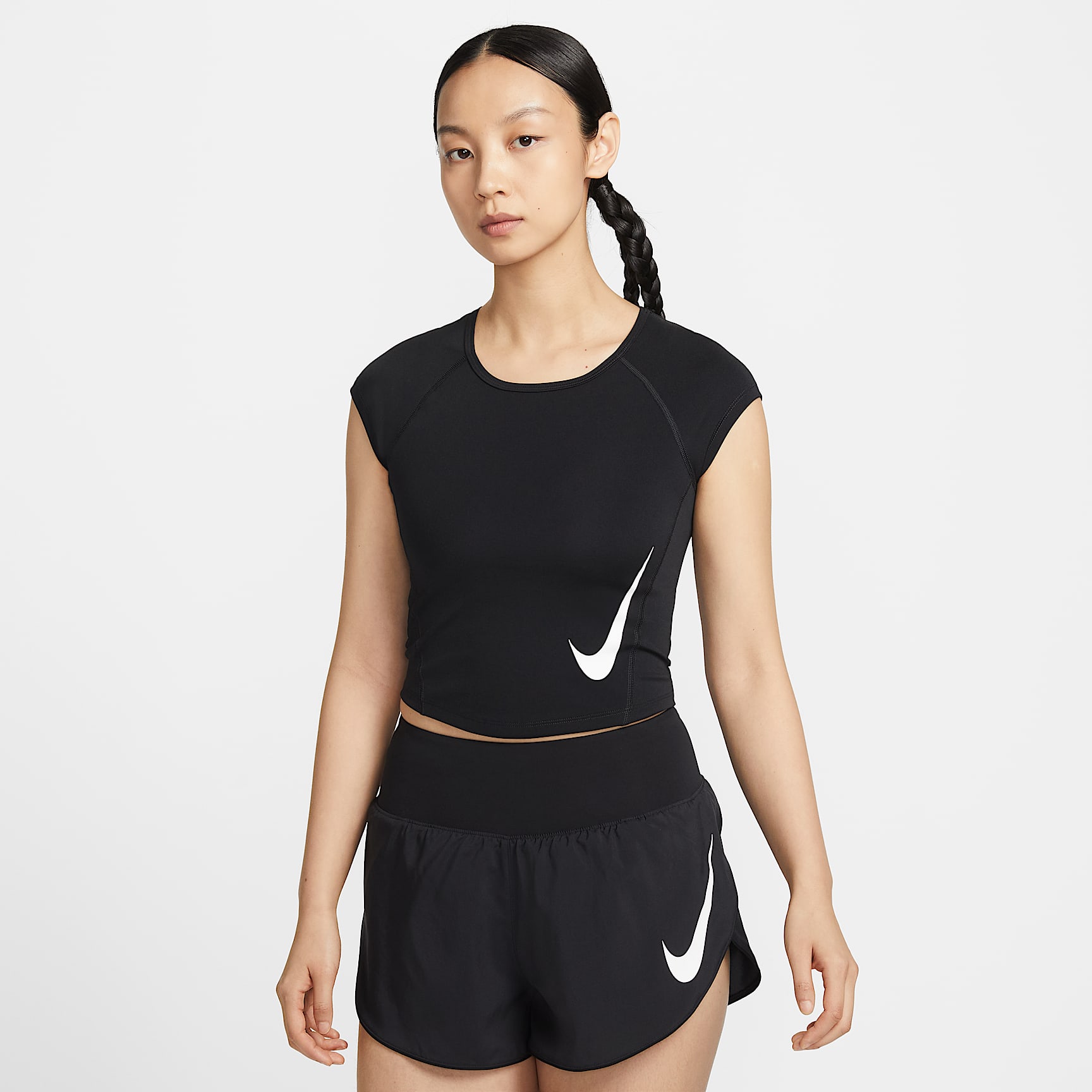Nike Tempo Swoosh Women's Dri-FIT Short-Sleeve Running Top