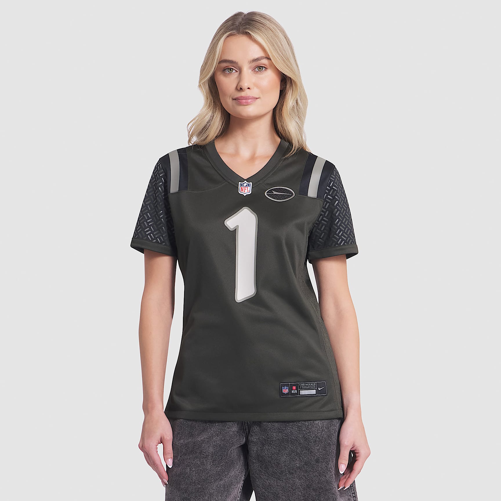 Jersey Nike de la NFL Game para mujer Sauce Gardner New York Jets Rivalries Collection