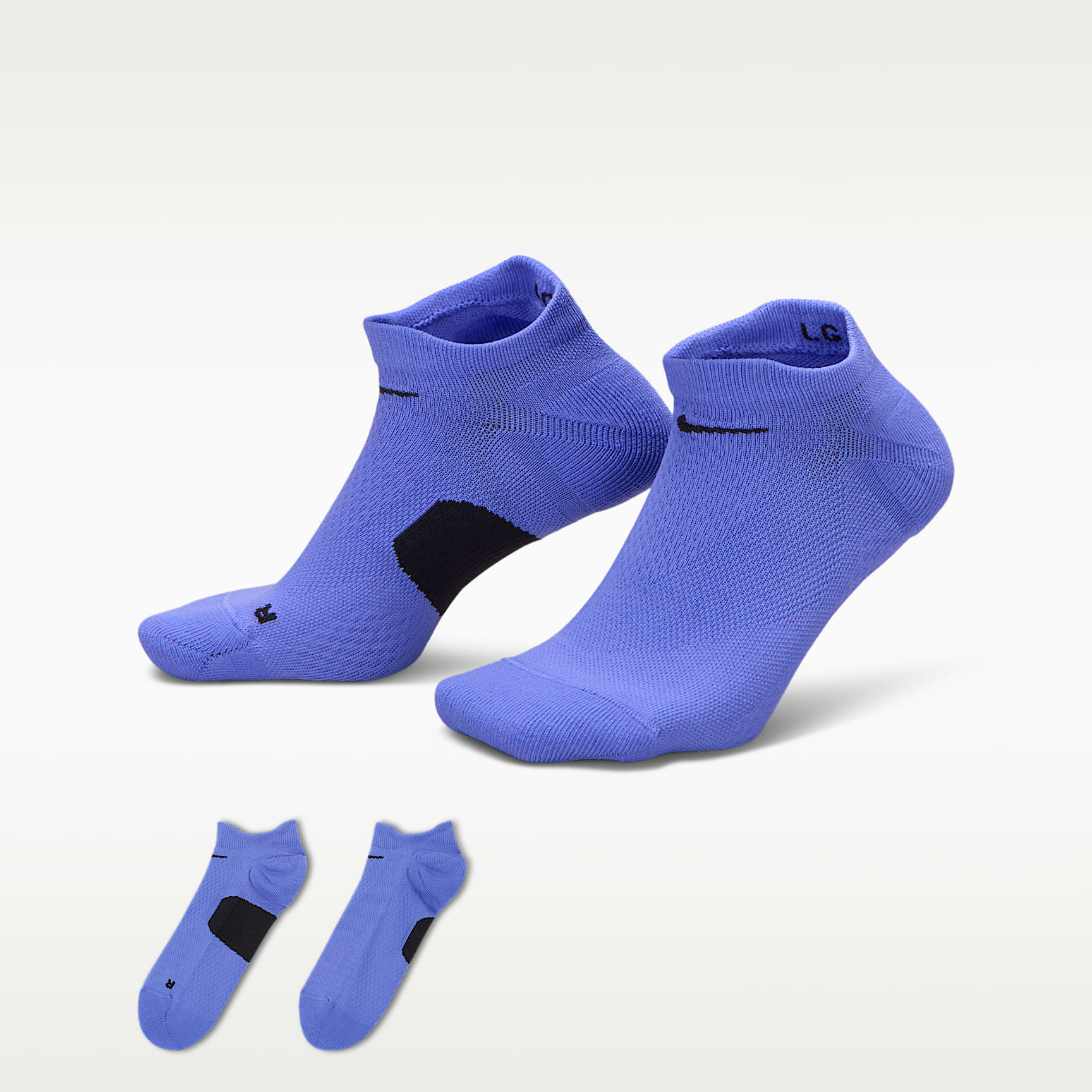 Nike Running Midweight No-Show Socks (1 Pair)