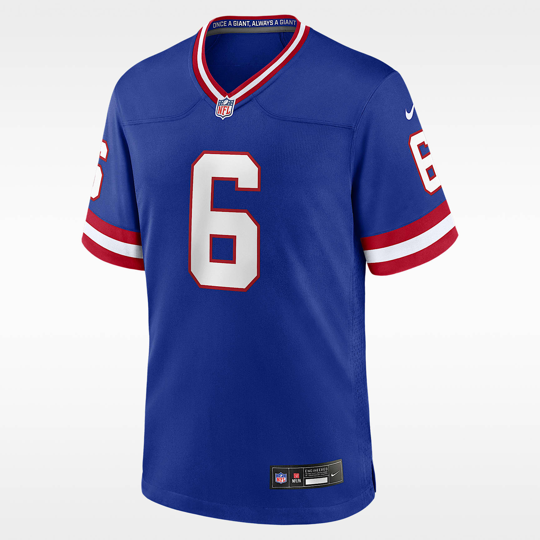 Jersey Nike de la NFL Game para hombre de Jaxson Dart de los New York Giants