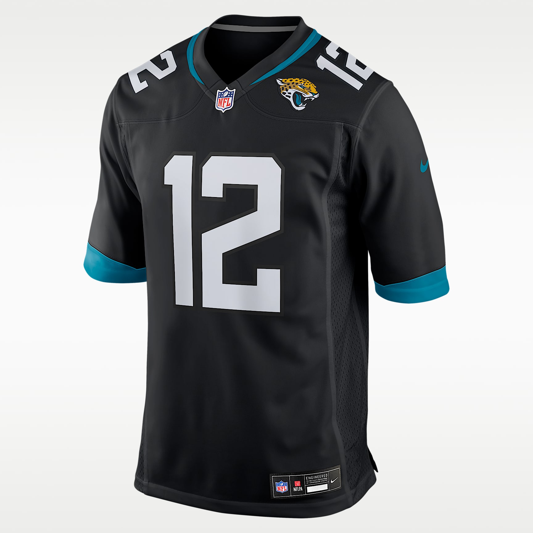 Jersey Nike de la NFL Game para hombre Travis Hunter Jacksonville Jaguars 2025 NFL Draft First Round Pick
