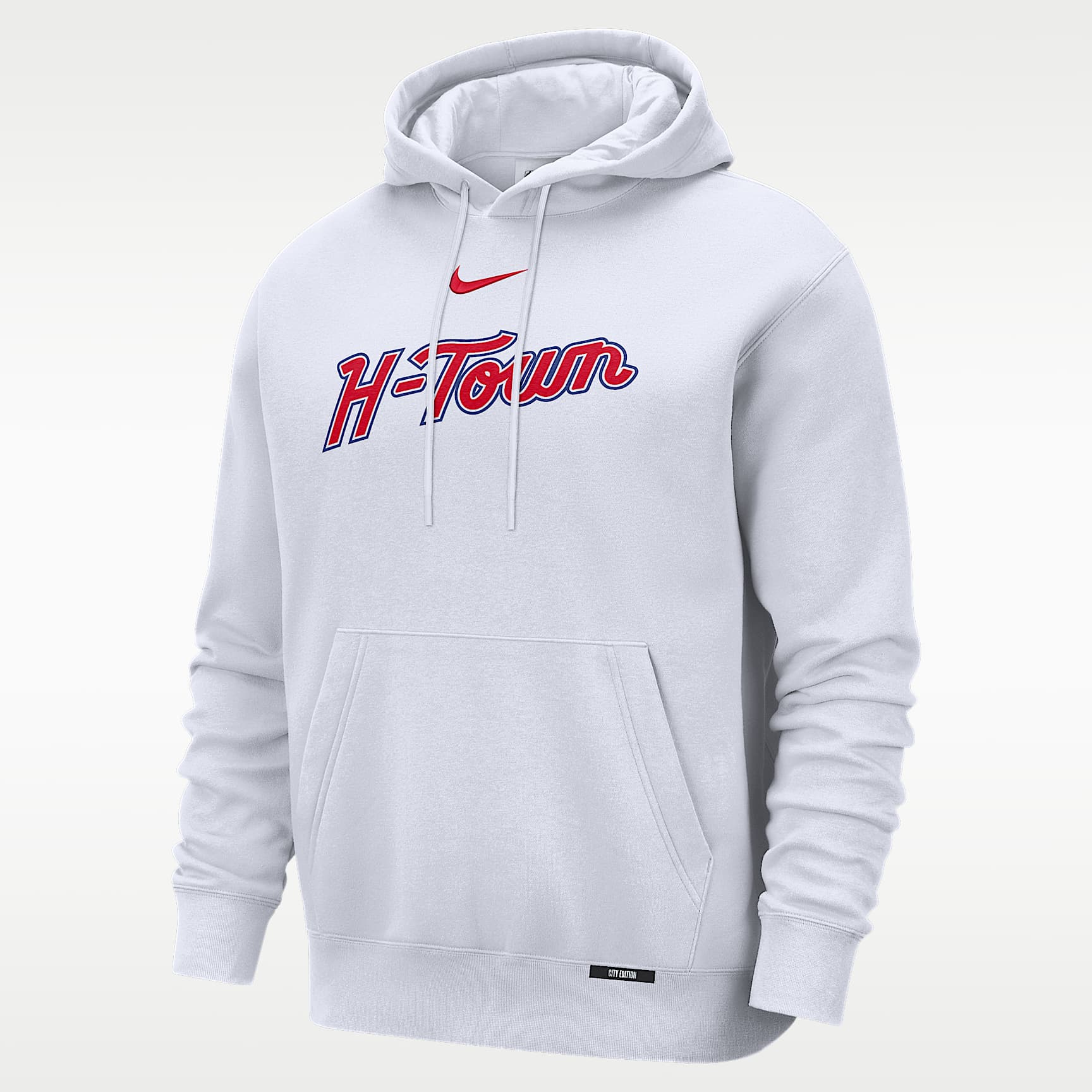 Sudadera con gorro sin cierre Nike Basketball Club para hombre Houston Rockets City Edition