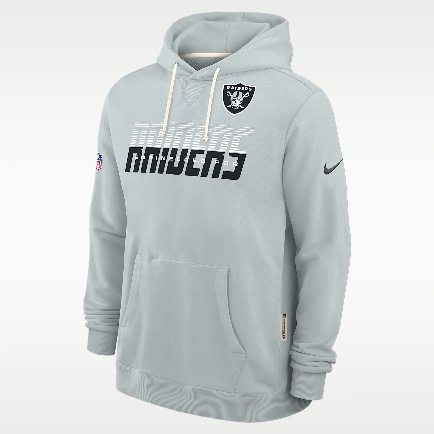 Las Vegas Raiders Sideline Standard Issue Men's Nike Dri-FIT NFL Pullover Hoodie
