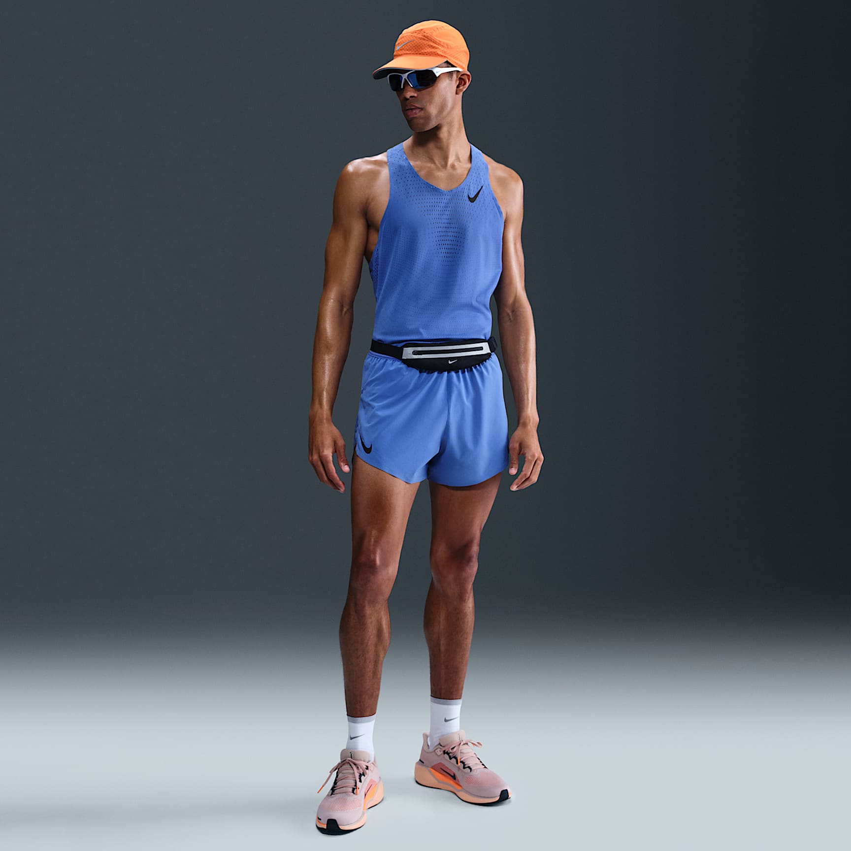 Shorts de correr Dri-FIT ADV de 10 cm con forro de ropa interior para hombre Nike AeroSwift