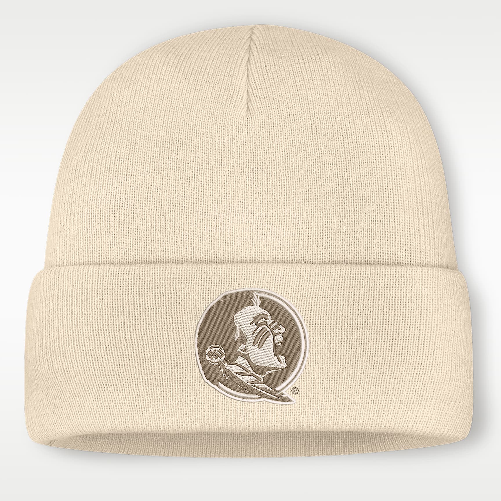 Gorro con dobladillo universitario Nike para hombre Florida State