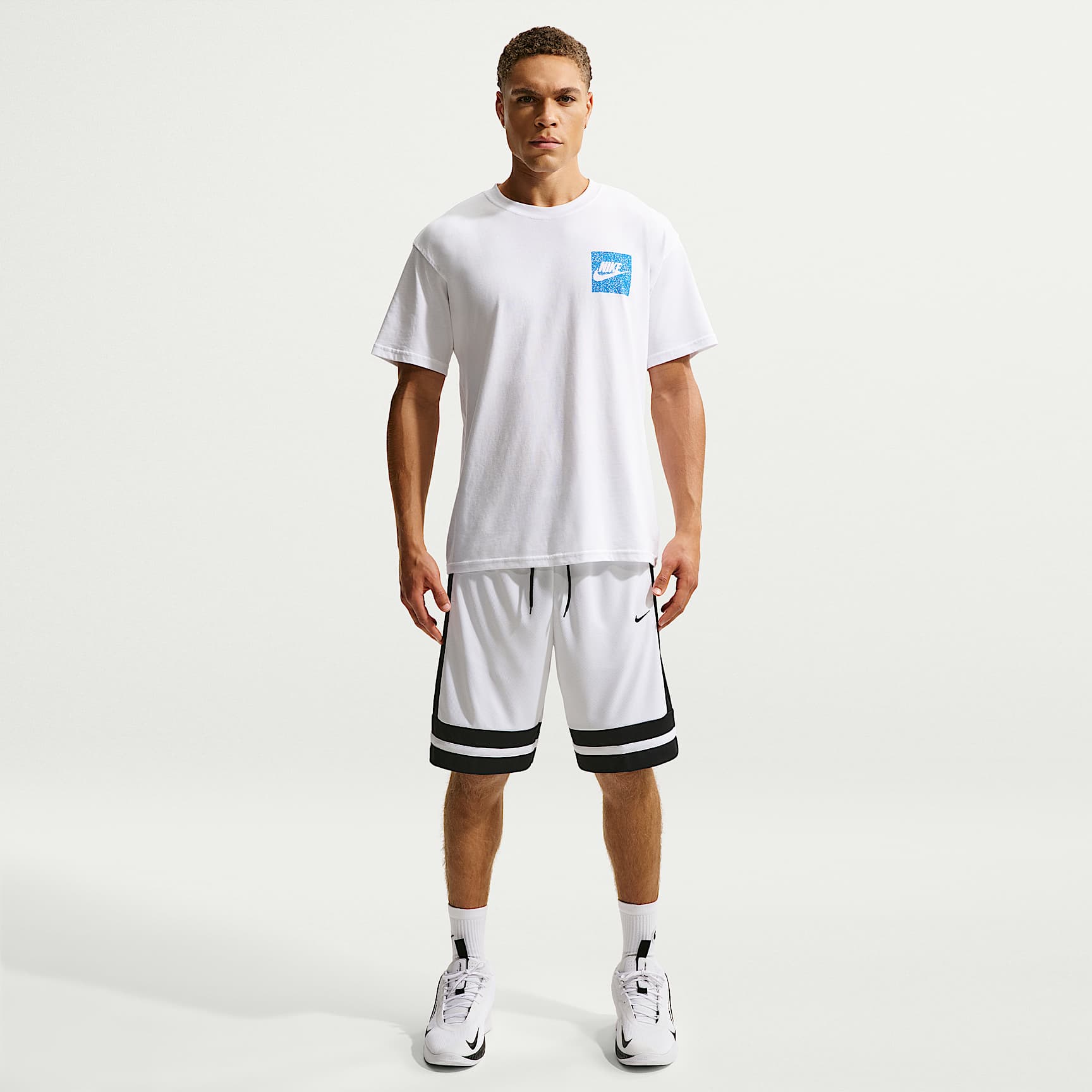 กางเกงบาสเก็ตบอลขาสั้น 10 นิ้วผู้ชาย Dri-FIT Nike Game Classic