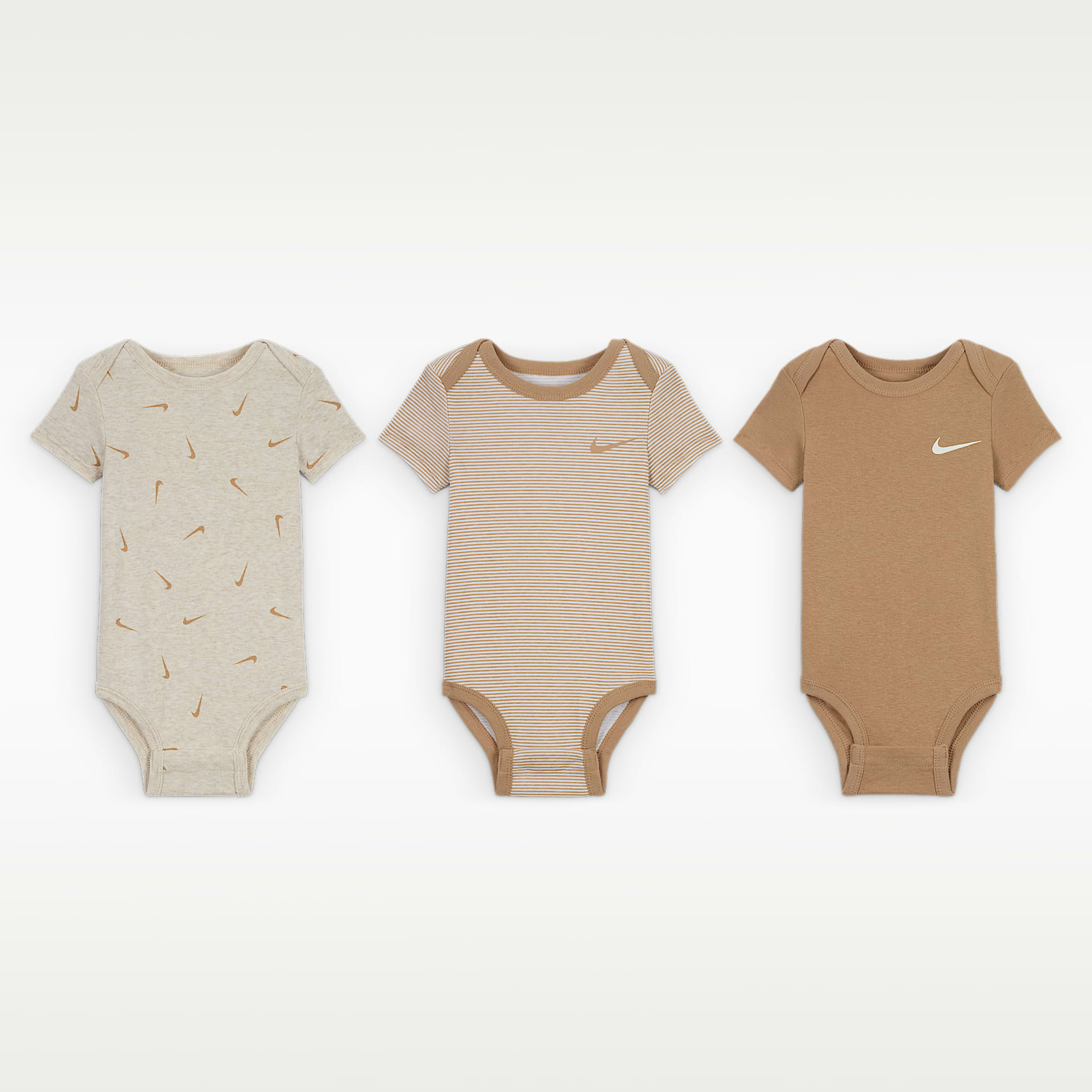 Nike E1D1 Baby Mix and Match Bodysuits (3-Pack)