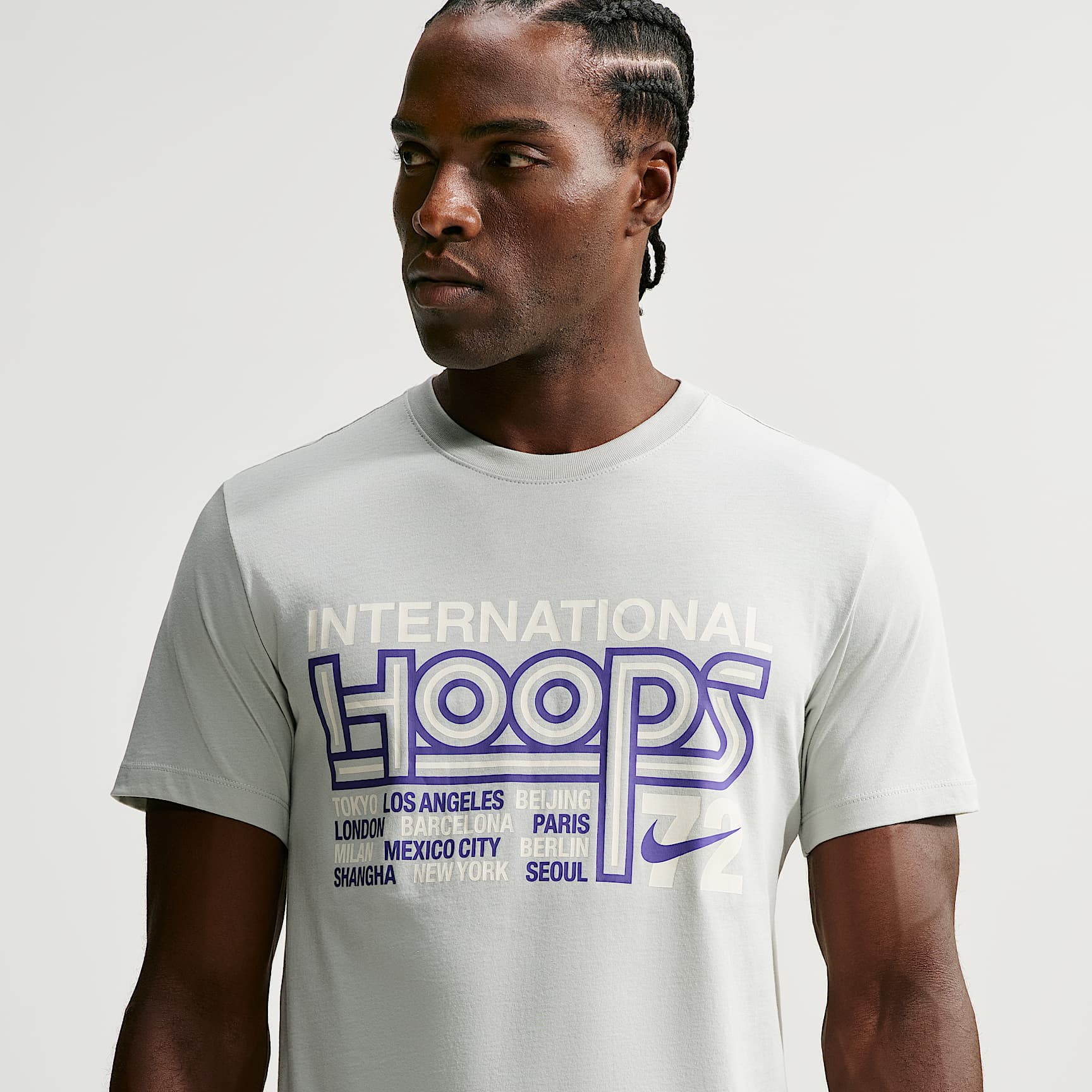 Nike Basketball-T-shirt til mænd