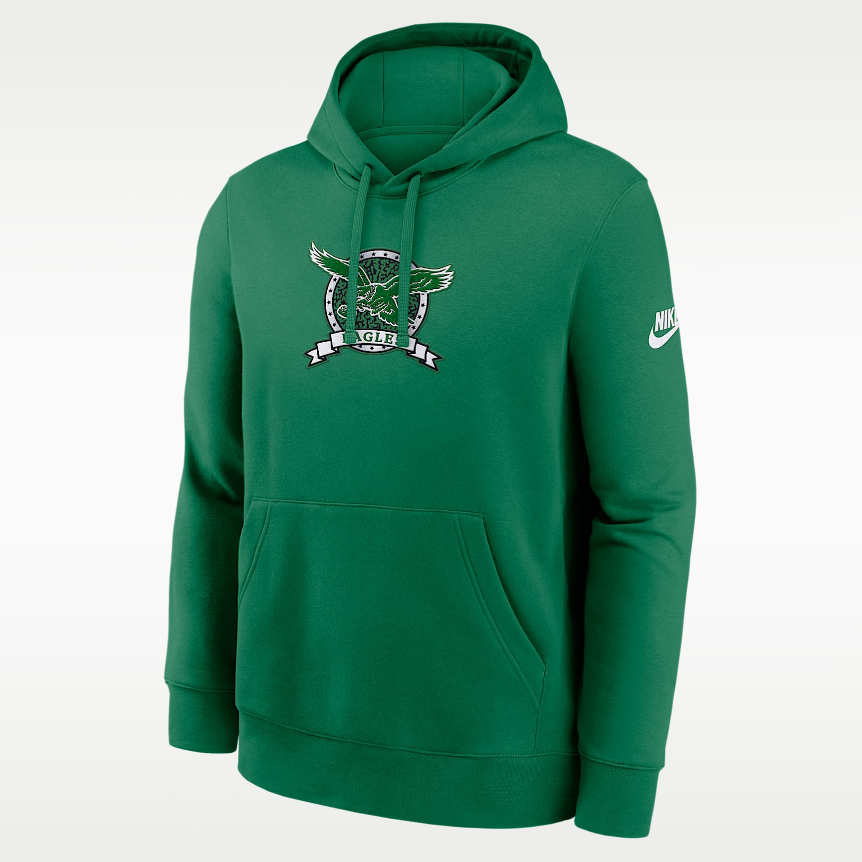 Sudadera con gorro sin cierre Nike de la NFL para hombre Philadelphia Eagles Rewind Club