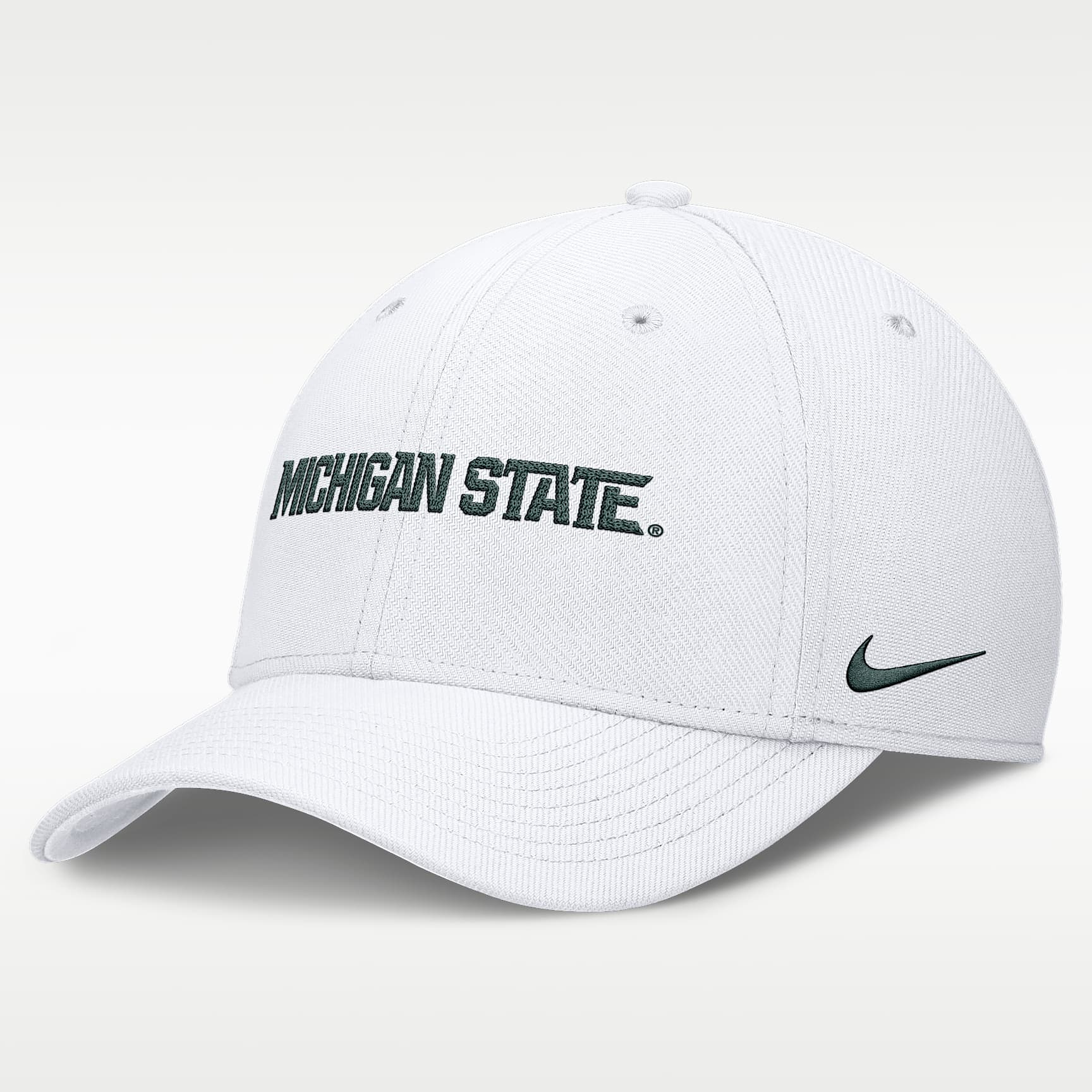 Michigan State Classic Swooshflex Men's Nike Dri-FIT College Hat