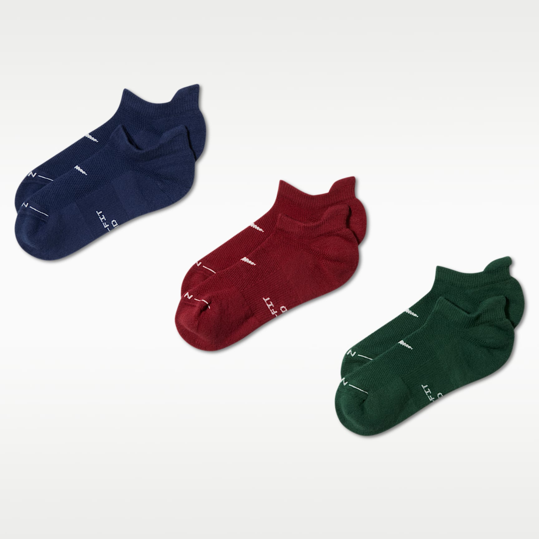 Nike Everyday Elevated No-Show Socks (3 Pairs)