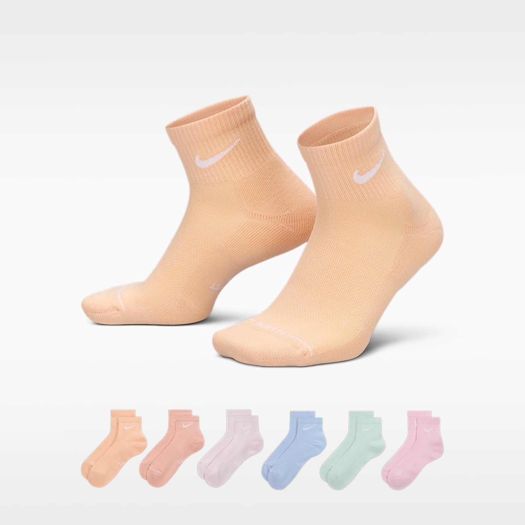 Nike Everyday Elevated Ankle Socks (6 Pairs)