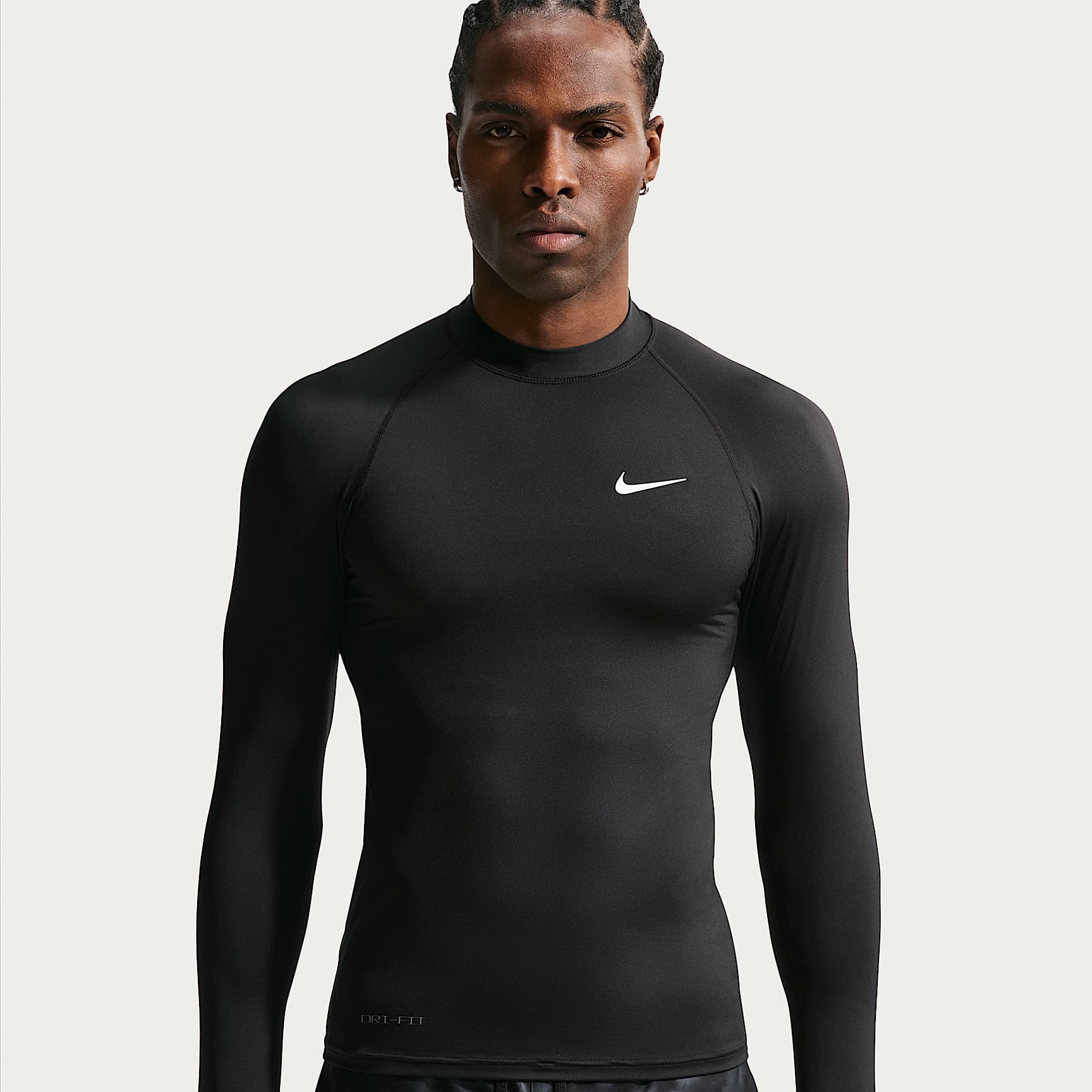 Playera rashguard de manga larga Dri-FIT UV para hombre Nike Swim Whitewater Essential