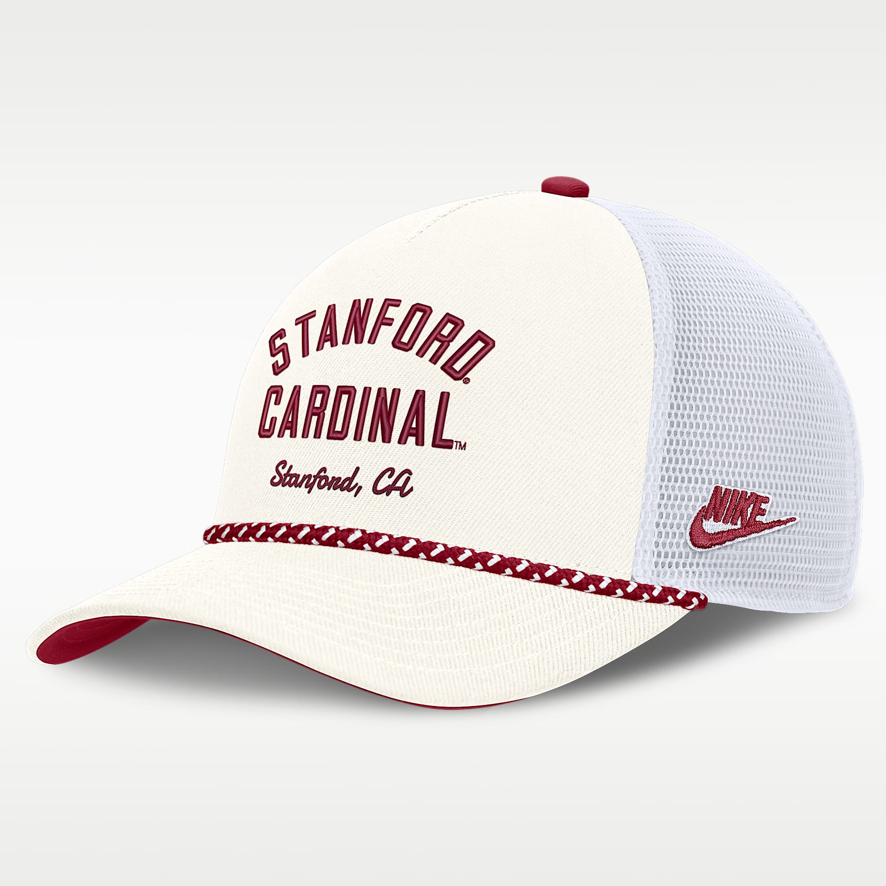 Stanford Denim Men's Nike College Trucker Adjustable Hat