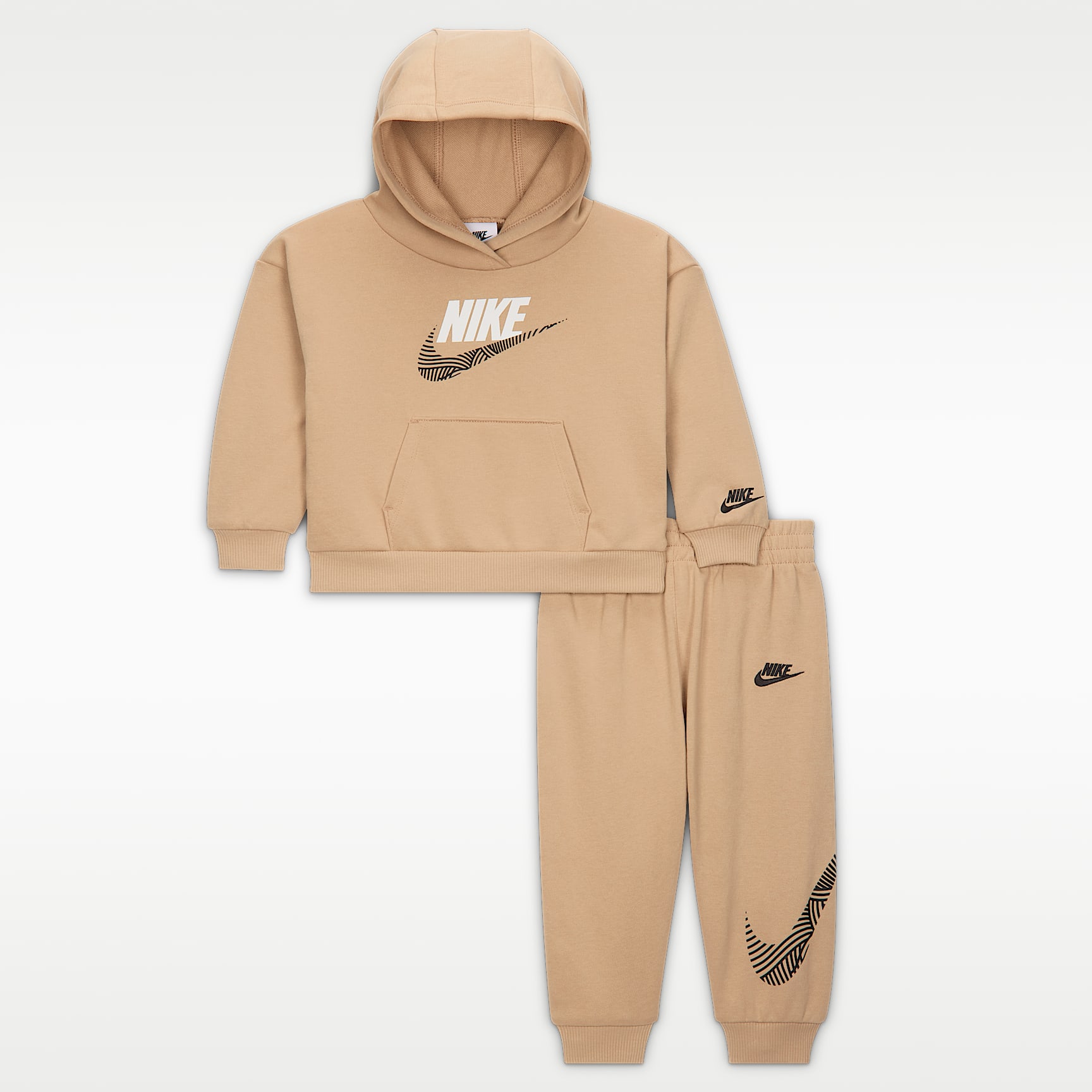 Nike Sportswear In The Zone Baby (12-24M) 2-Piece Oversized French Terry Pullover Set
