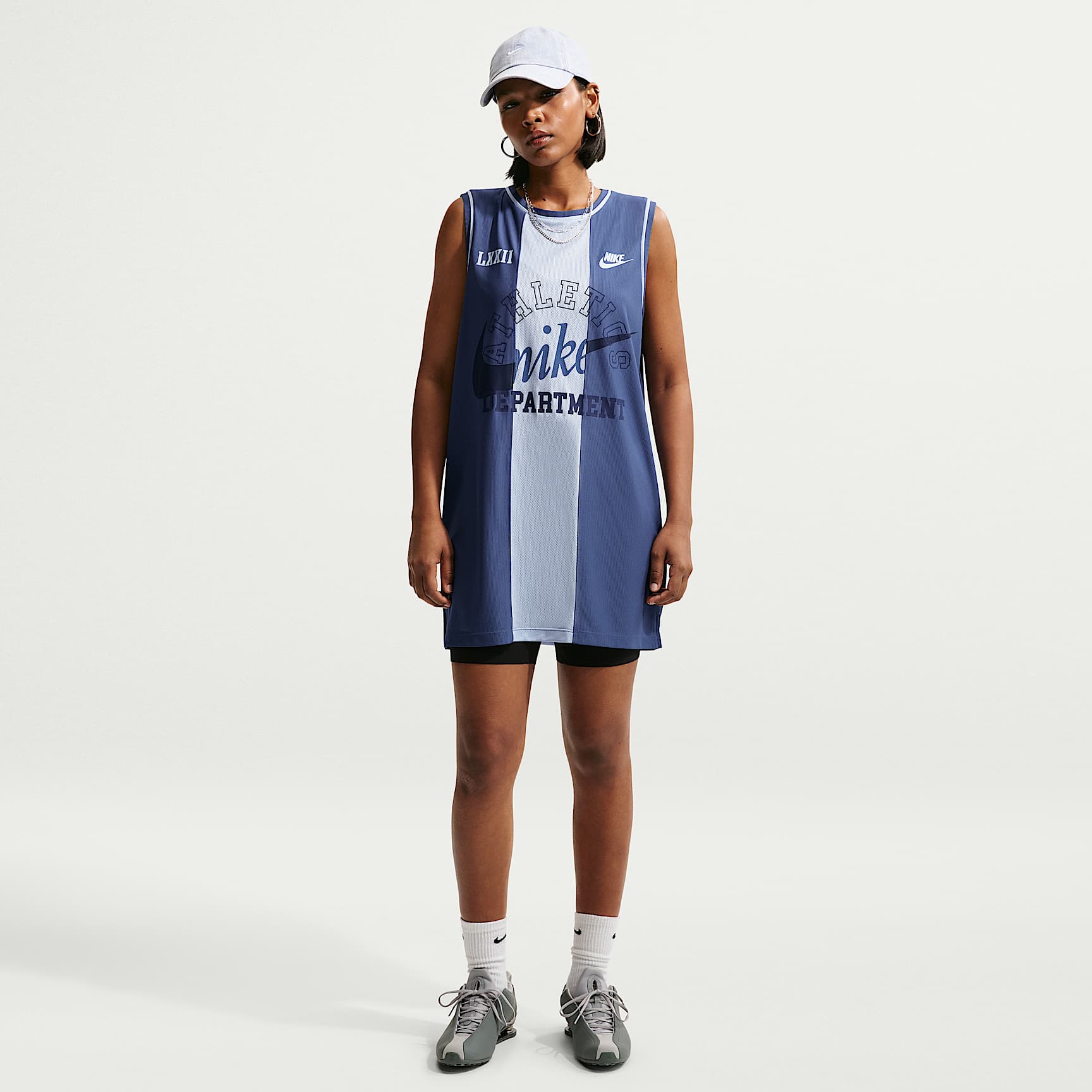 Vestido de tela de punto Heritage holgado para mujer Nike Sportswear