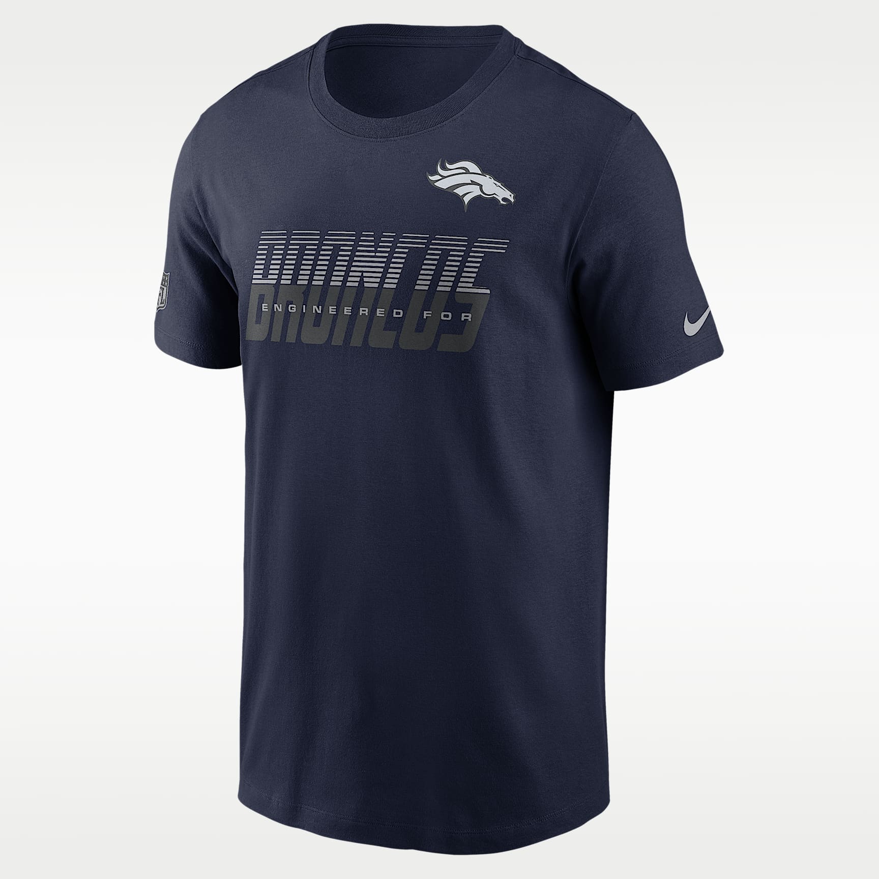 Denver Broncos Sideline Team Issue Men's Nike Dri-FIT NFL T-Shirt