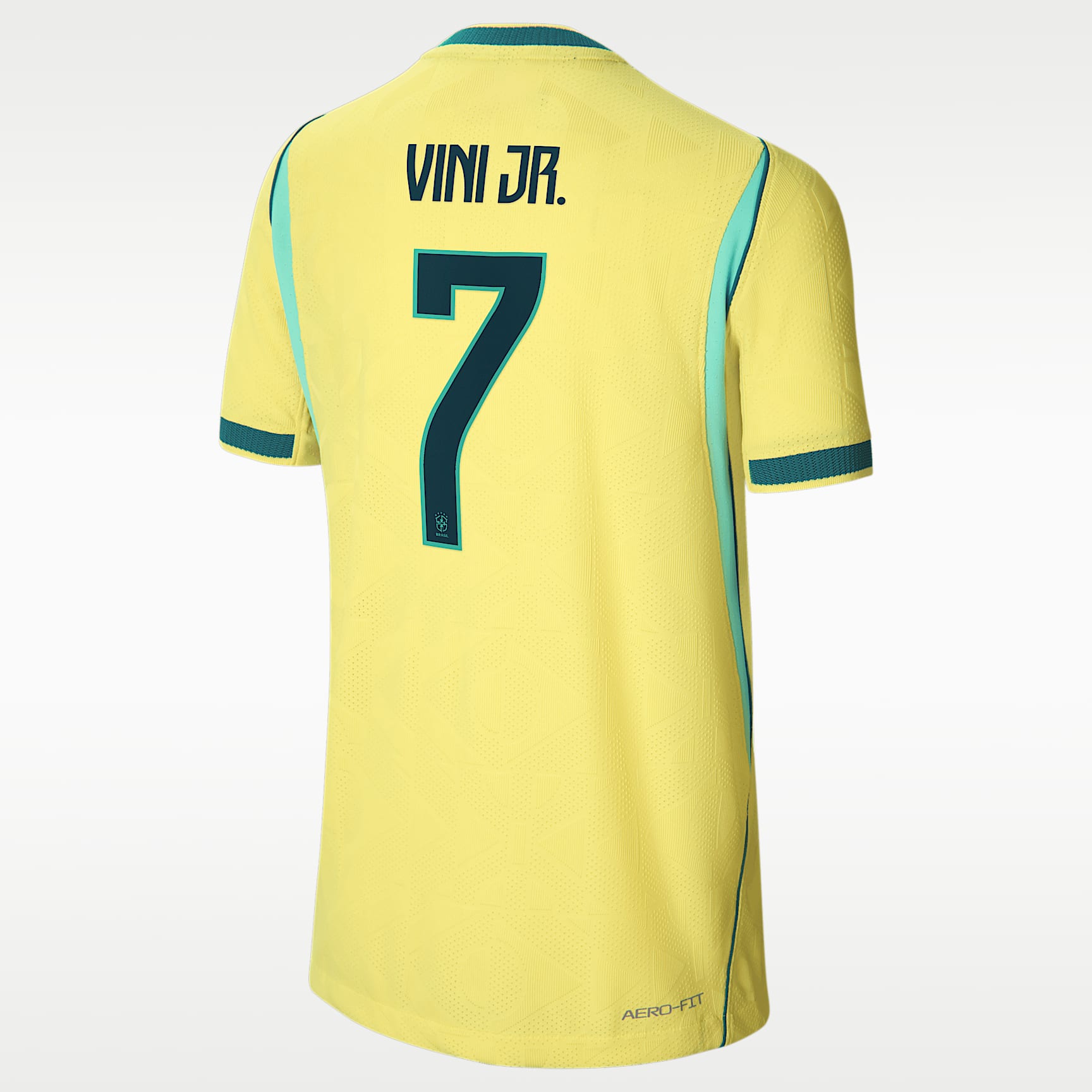 Vinícius Júnior Brazil National Team 2026 Match Home Big Kids' Nike Dri-FIT ADV Soccer Jersey